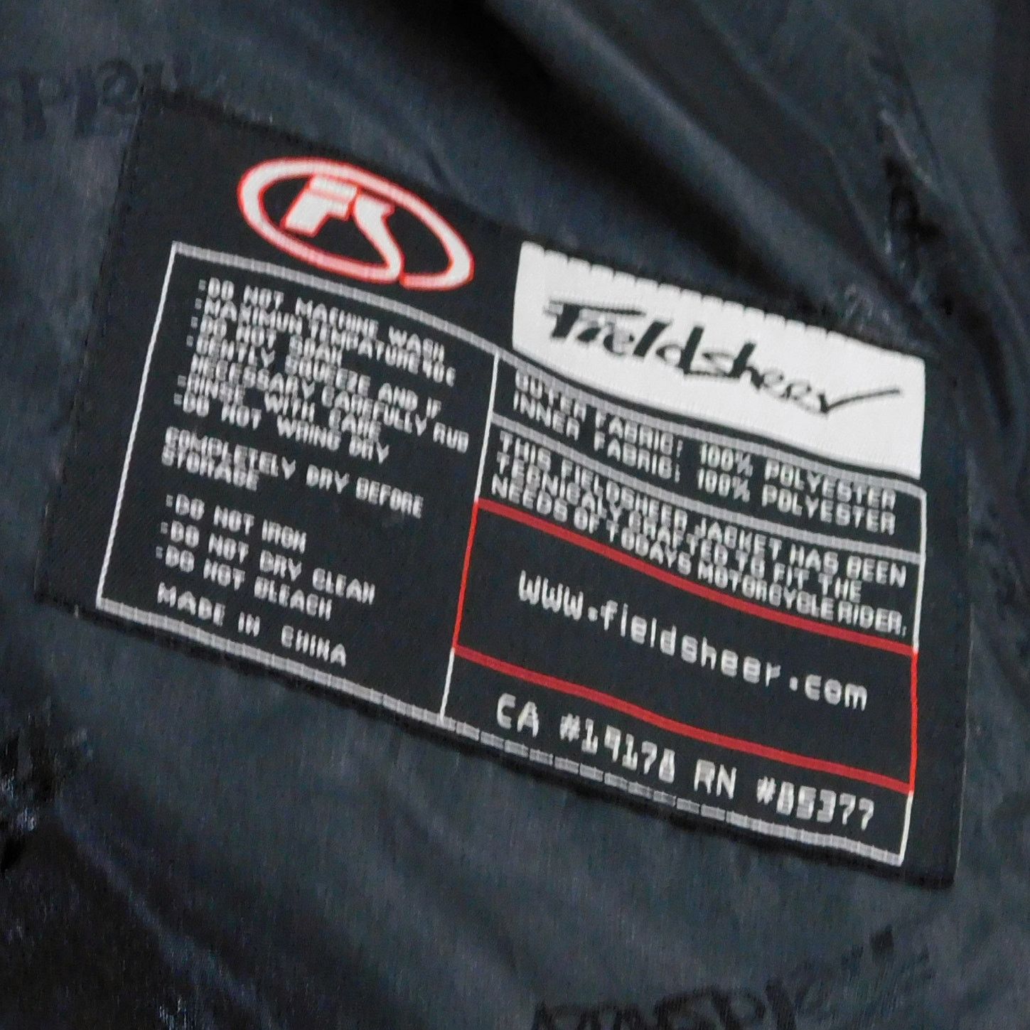Other Fieldsheer Motorcycle Jacket Size 2XL Full Zip Scotchlite Size US XXL / EU 58 / 5 - 8 Thumbnail