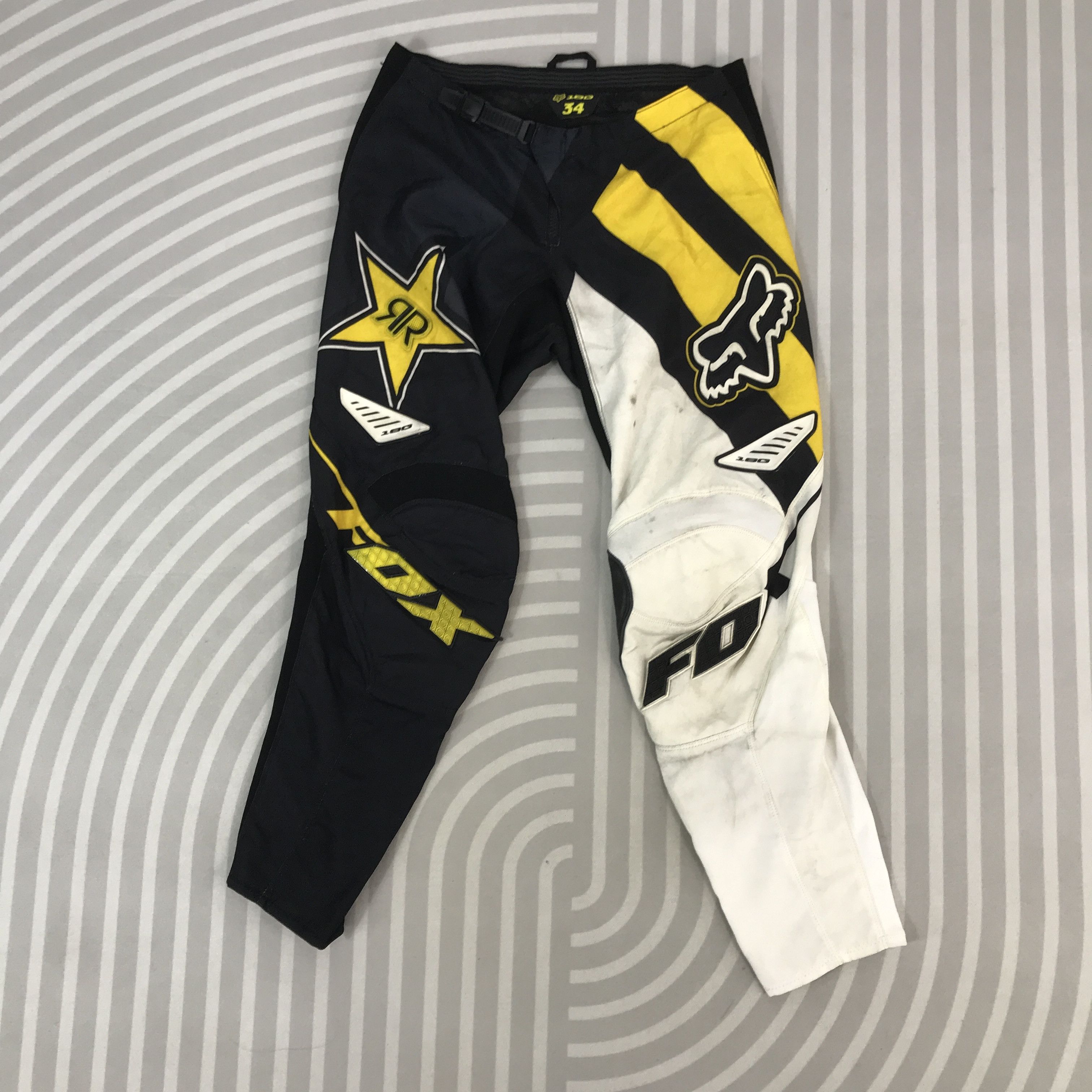 Fox Racing Vintage Fox Racing 180 racing biker Pants Size US 34 / EU 50 - 1 Thumbnail