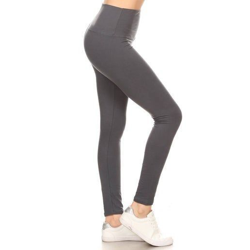 Other High-Waisted Gray Leggings For Women Size 2 to 12 Size ONE SIZE - 1 Preview