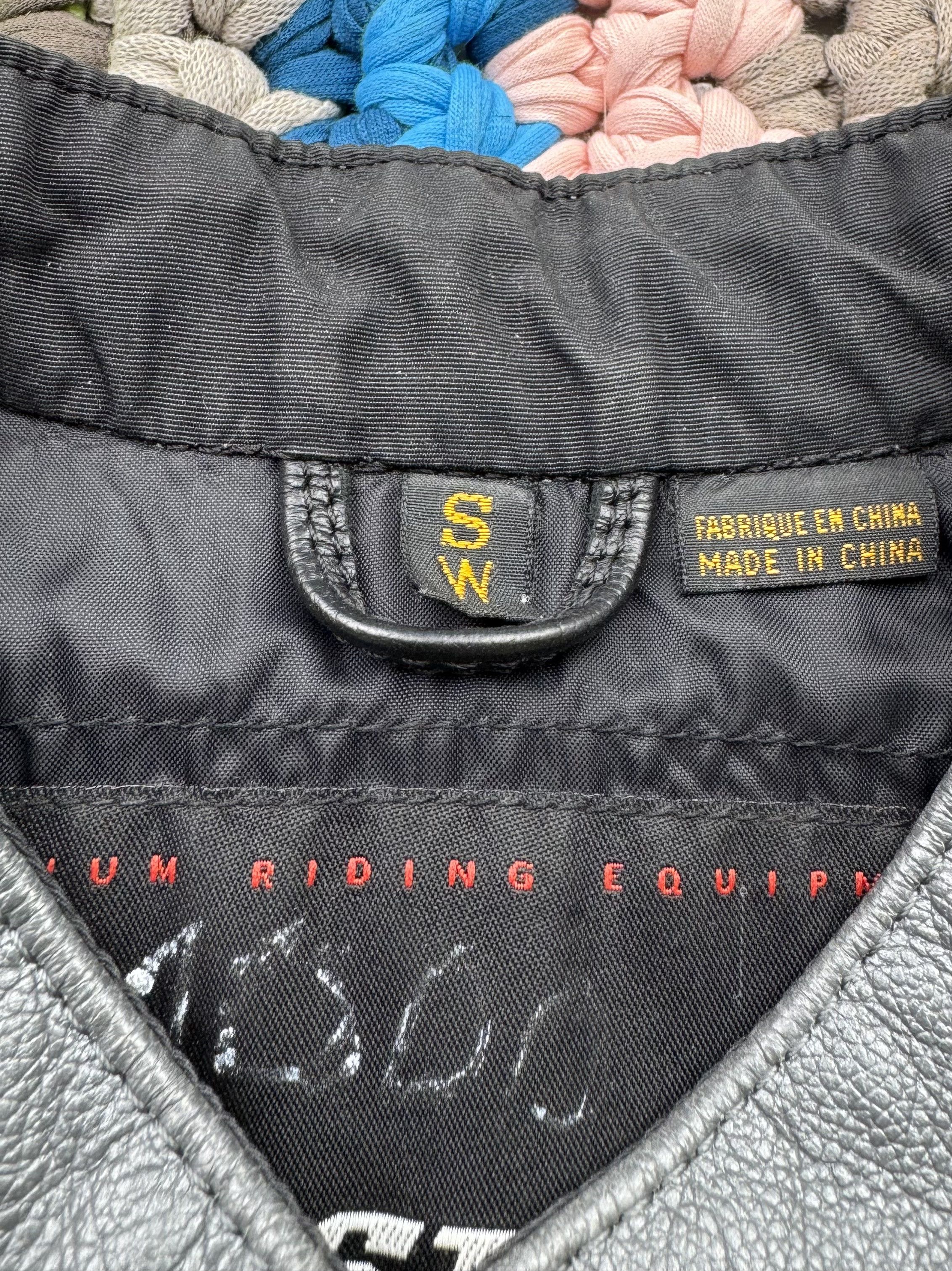 Vintage Vintage Racing Leather Jacket (ET1)(D15) Size US S / EU 44-46 / 1 - 5 Thumbnail