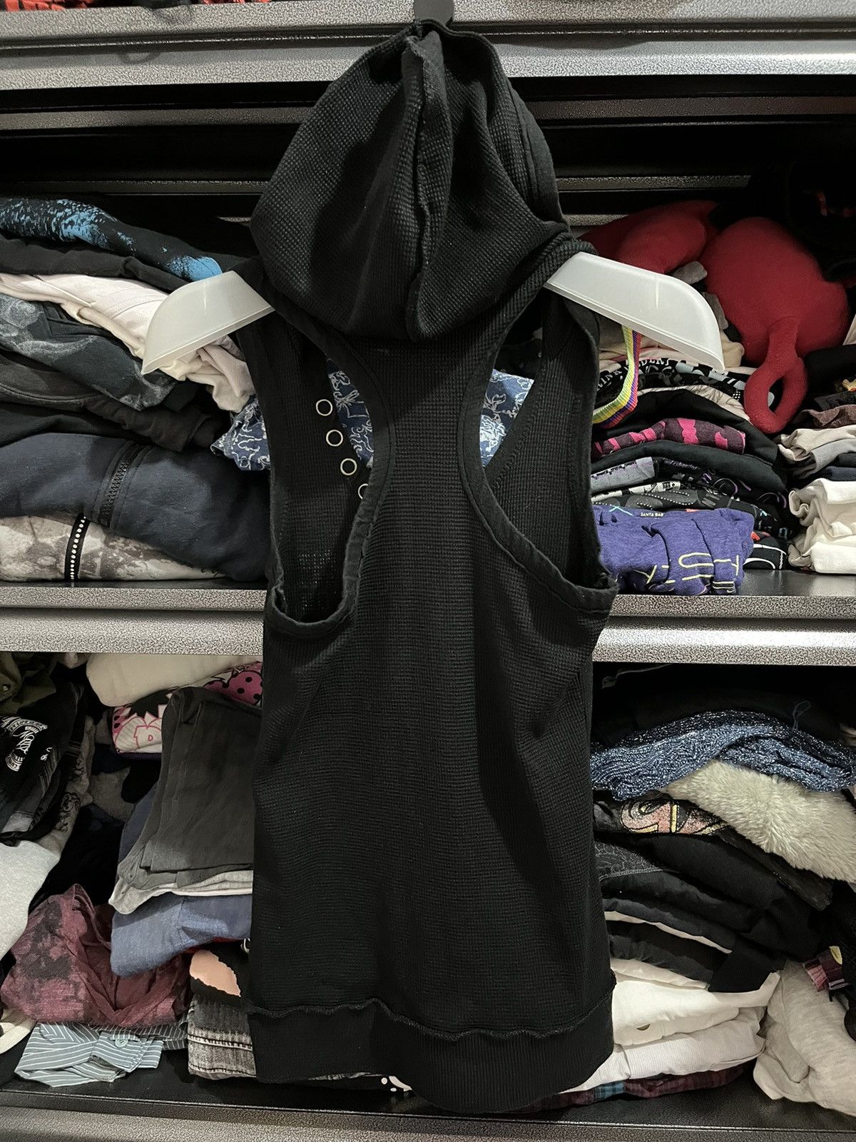 Japanese Brand Japanese poem tank top hoodie LGB STYLED Size S / US 4 / IT 40 - 2 Thumbnail