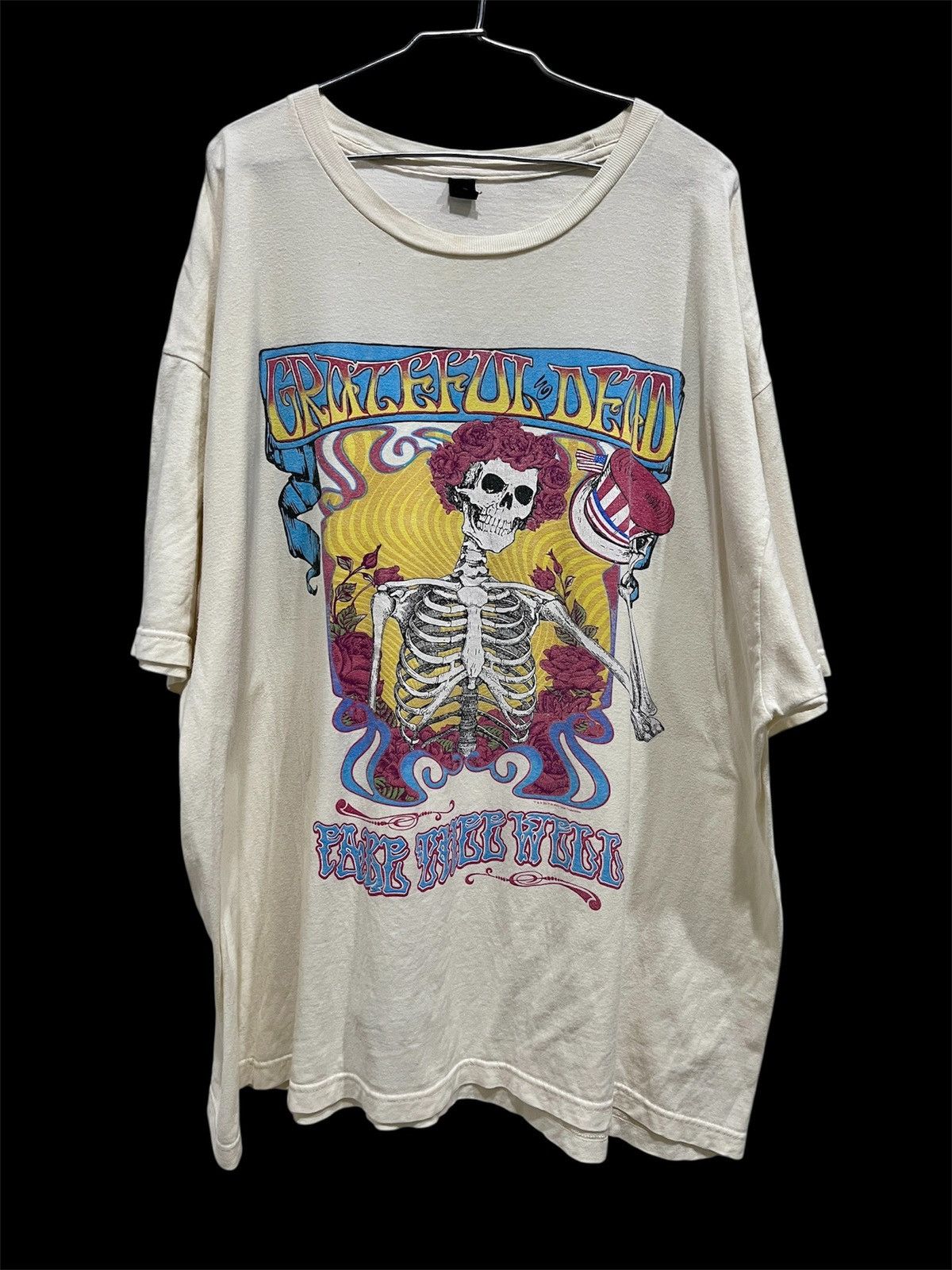 Band Tees × Grateful Dead × Tultex 2015 Grateful Dead Tour Promo Tee 2XL Oversized Skull Size US XXL / EU 58 / 5 - 1 Thumbnail