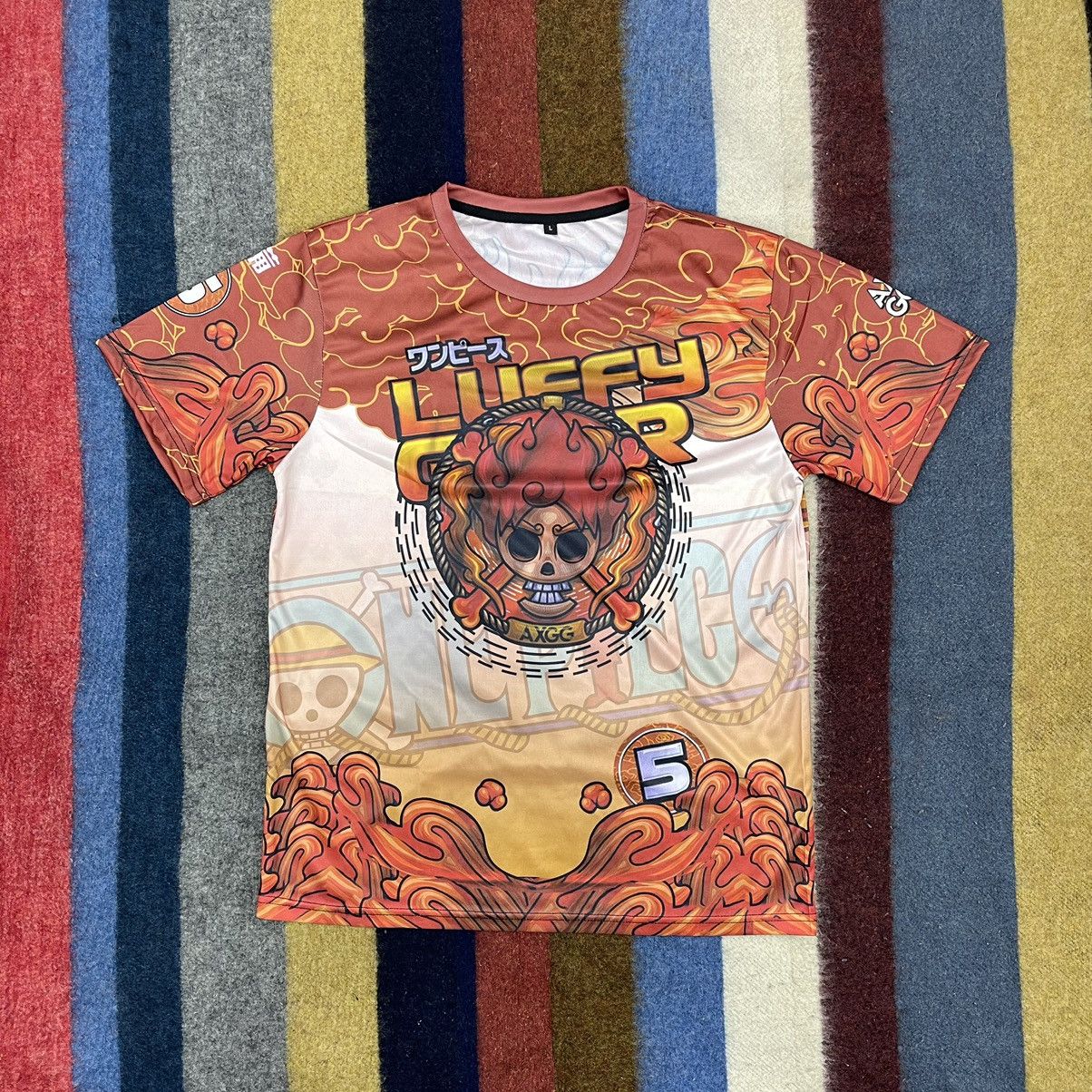 One Piece LUFFY GEAR 5TH Custom Sublimation Polyester Jersey Size US M / EU 48-50 / 2 - 1 Thumbnail