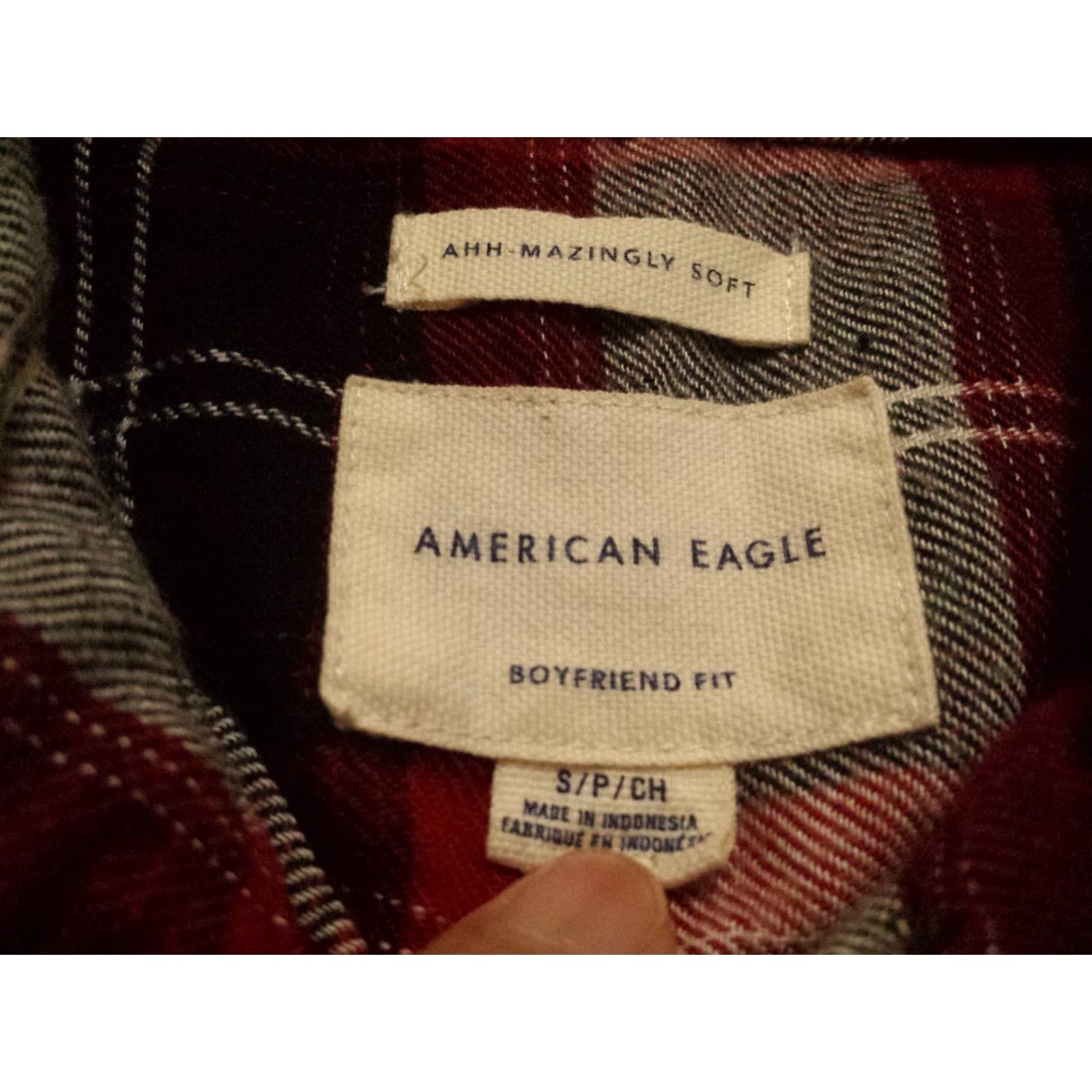 American Eagle Outfitters American Eagle Outfitters Shirt XS Multicolor Plaid Long Sleeve Button-Front Womens XS Size XS / US 0-2 / IT 36-38 - 5 Thumbnail