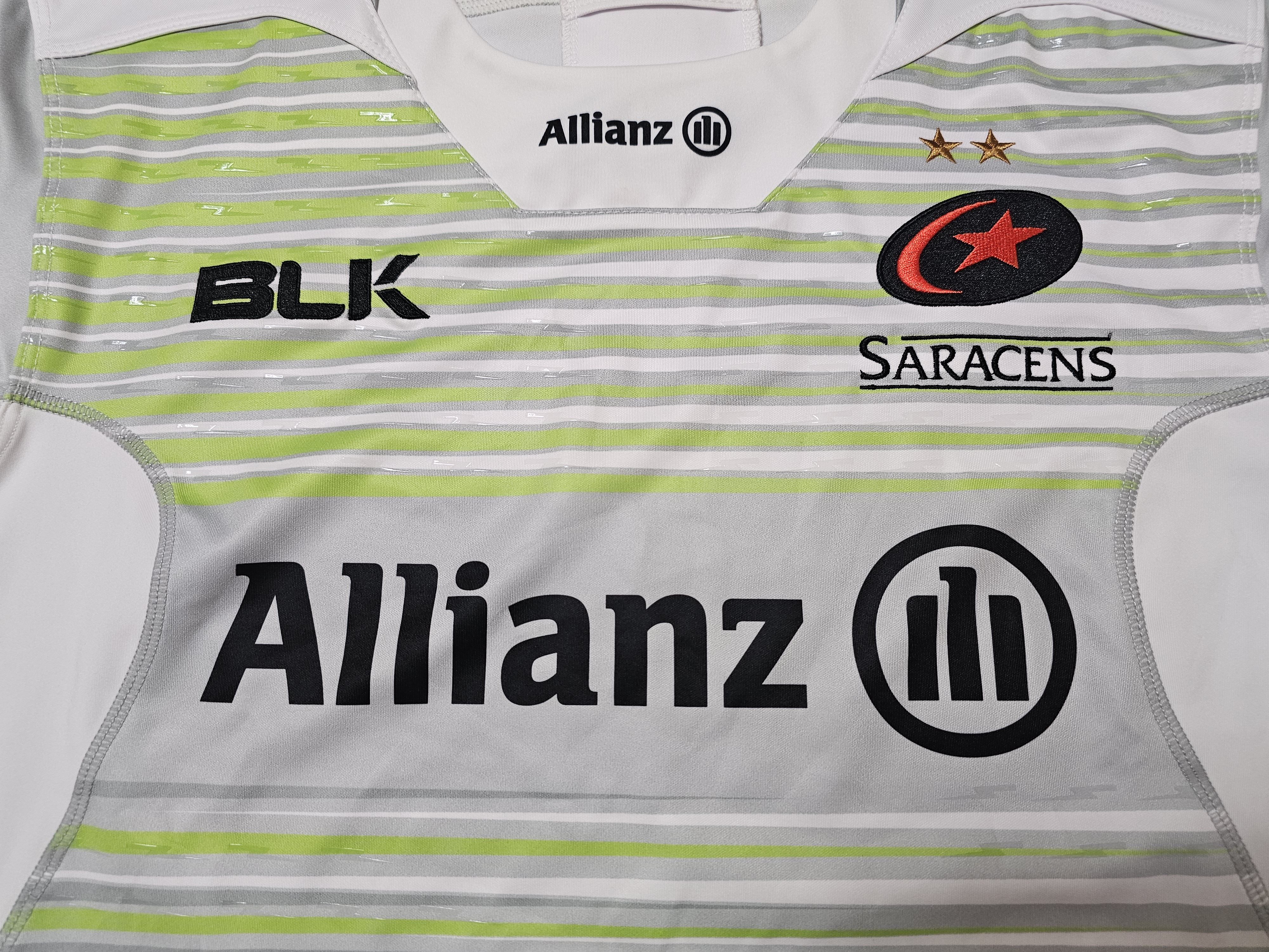 Vintage SARACENS JERSEY 2018 SHIRT RUGBY ENGLAND RUGBY UNION JERSEY Size US XXL / EU 58 / 5 - 3 Thumbnail