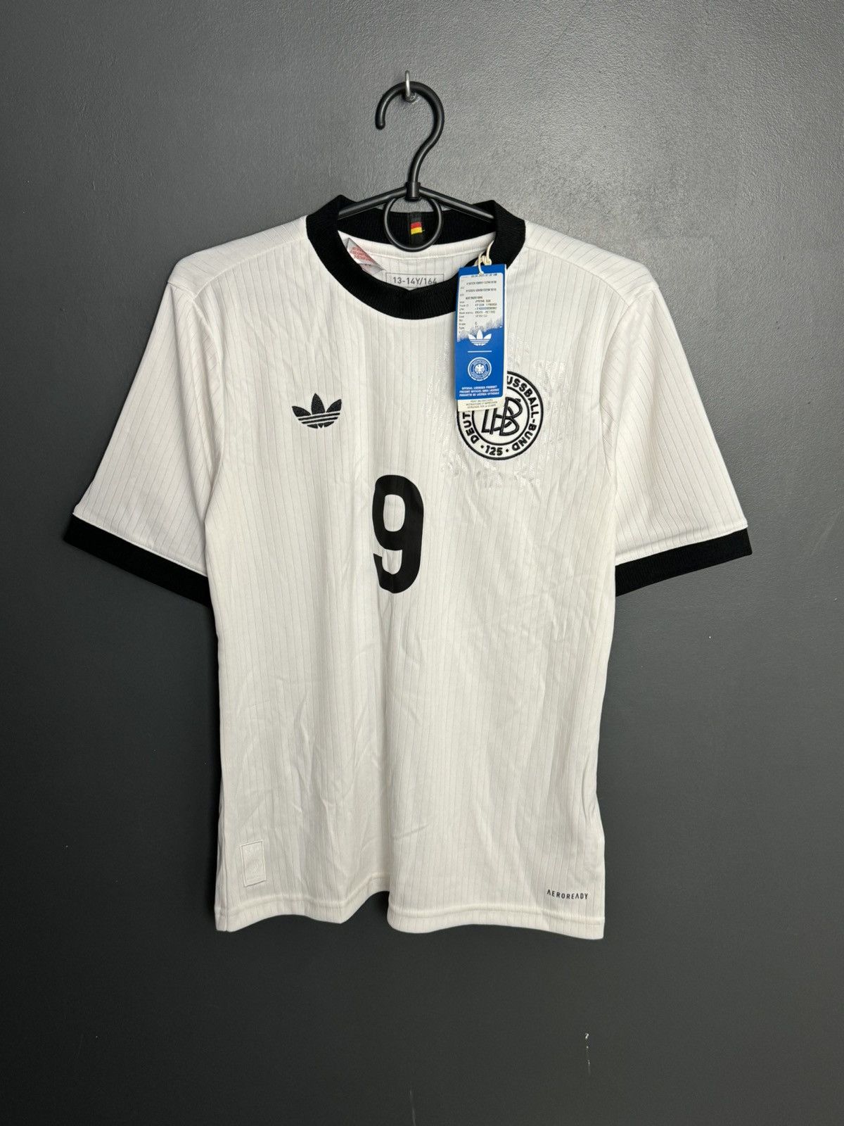 Adidas KIDS Germany Anniversary 125 Kleindienst Football Jersey Size US XS / EU 42 / 0 - 2 Thumbnail