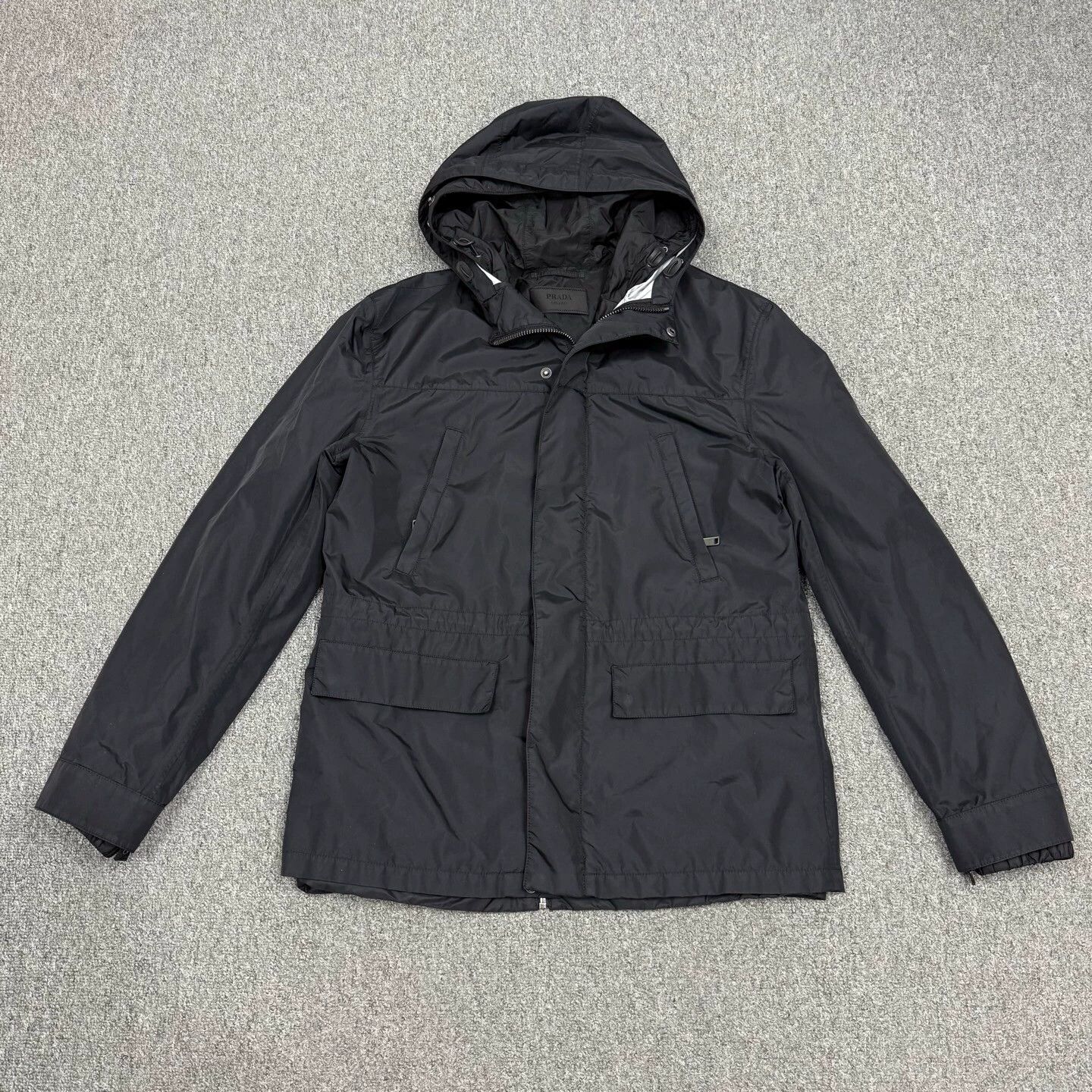 Prada Prada Black 2-in-One Detachable Shell Jacket 48 95new Size US M / EU 48-50 / 2 - 2 Thumbnail
