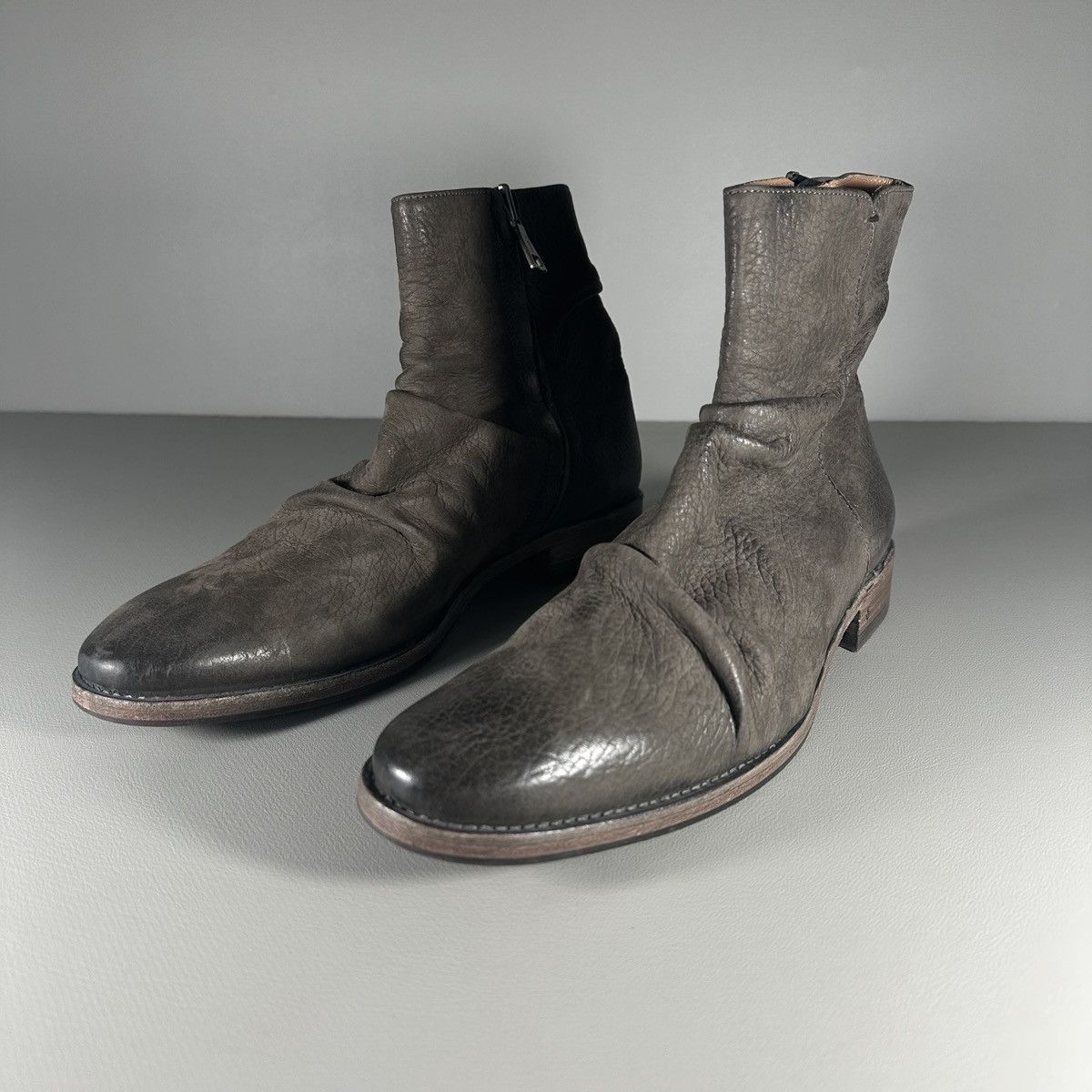 John Varvatos John Varvatos Morrison Sharpei Ankle Boots Size US 9.5 / EU 42-43 - 2 Thumbnail