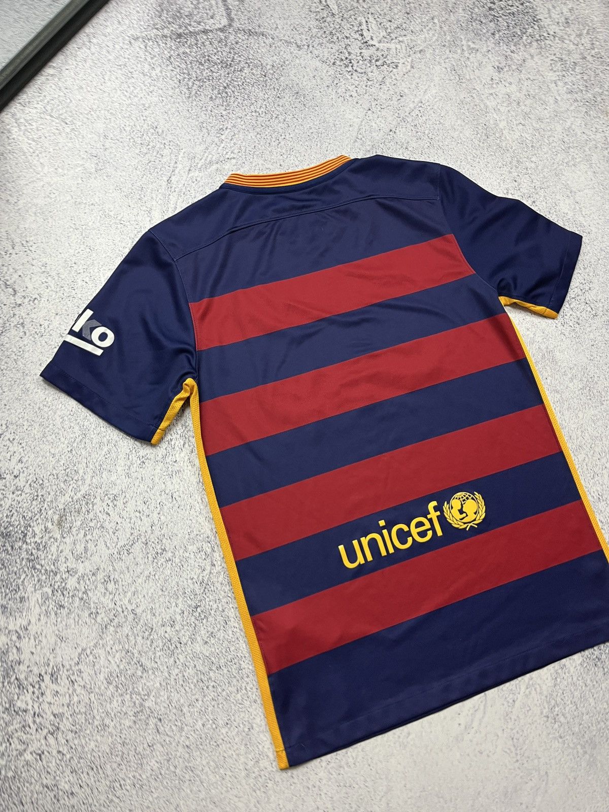 Nike Nike Barcelona 2015 Soccer Jersey Blockcore Shirt Football Size US S / EU 44-46 / 1 - 18 Thumbnail