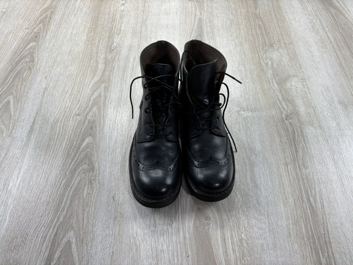 MoMA Womens leather boots MOMA Size 36 1/2 Color Blue Size US 6.5 / IT 36.5 - 1 Thumbnail