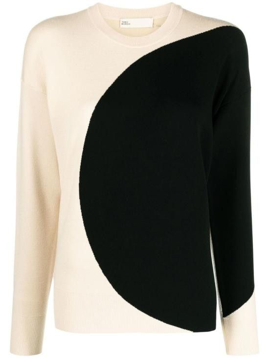 Tory Burch TORY BURCH Women Sweater 139796 967 White Size S / US 4 / IT 40 - 1 Thumbnail