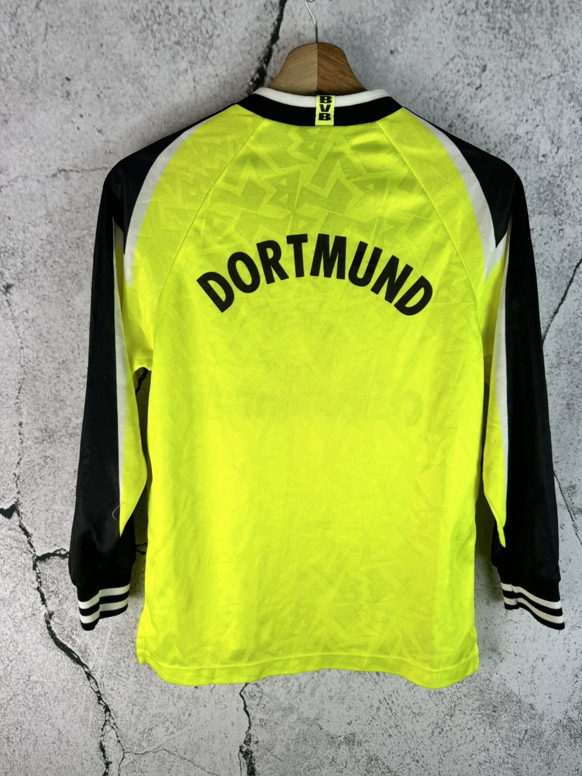 Nike Nike BVB Borussia Dortmund 1996 Longsleeve Soccer Jersey Size US XS / EU 42 / 0 - 2 Thumbnail
