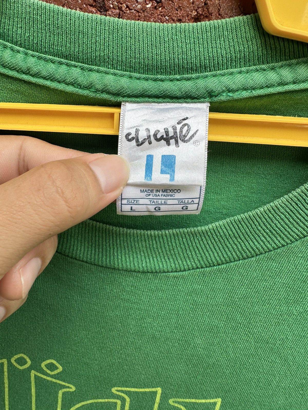 Vintage Vintage Cliche Streetwear Tee Size US L / EU 52-54 / 3 - 5 Thumbnail