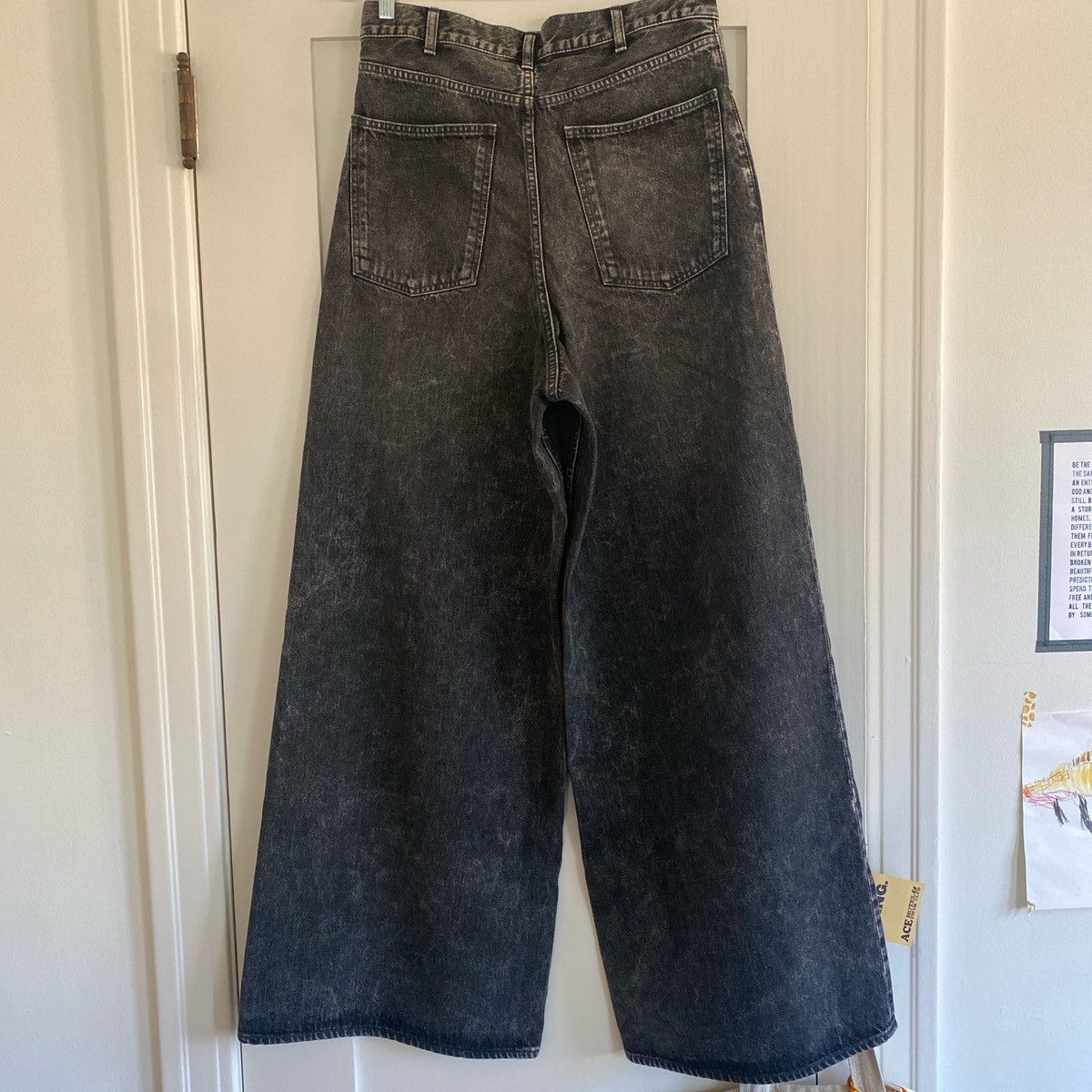 Celine CELINE extra wide denim NEW Size US 29 - 3 Thumbnail
