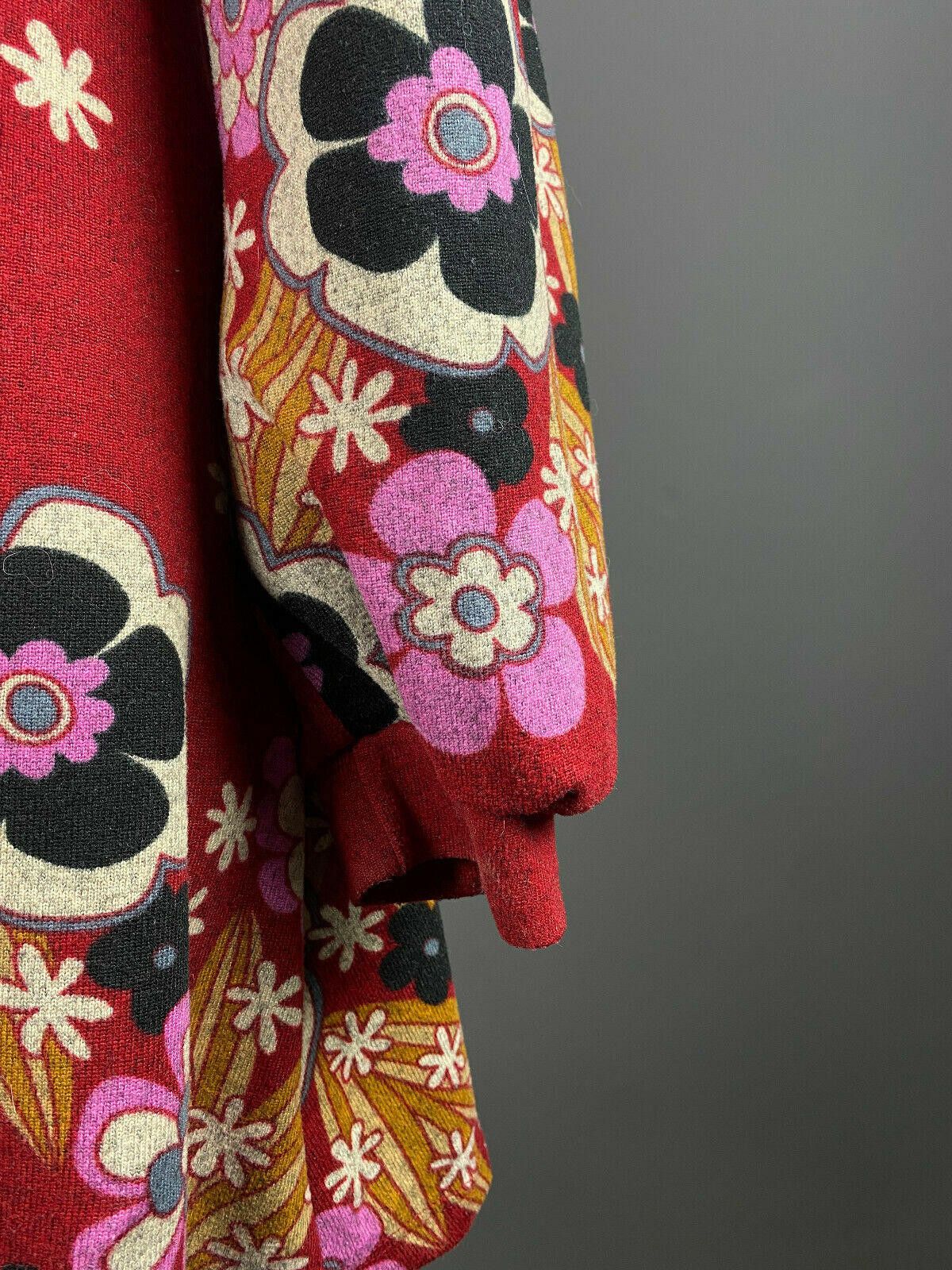 Joe Browns Joe Browns Red Floral A-Line Dress Size 16 Size XXL / US 16-18 / IT 52-54 - 7 Thumbnail