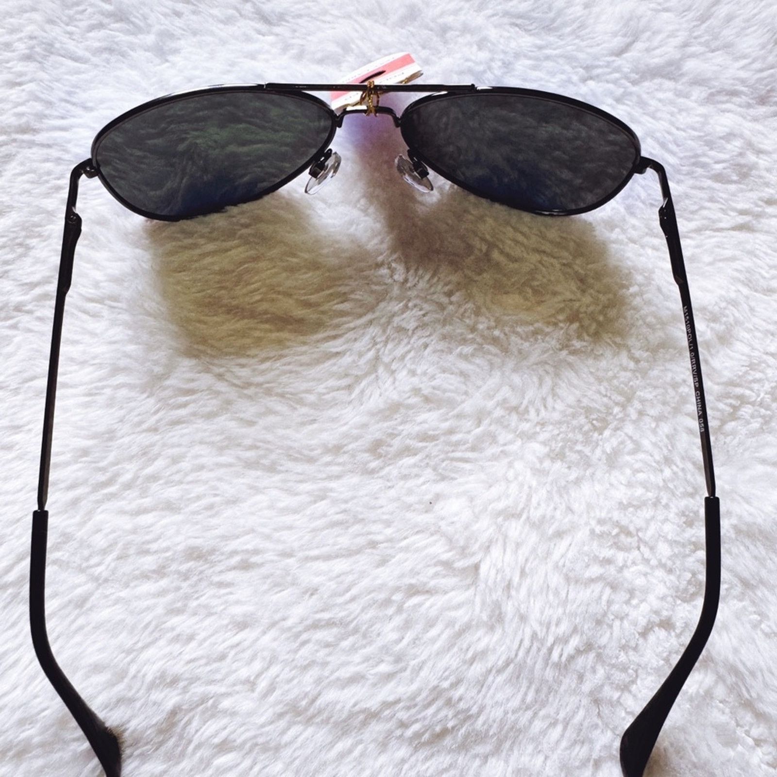 Other Zane Black w/ Blue Lense Polarized Mirrored Sunglasses Size ONE SIZE - 11 Thumbnail