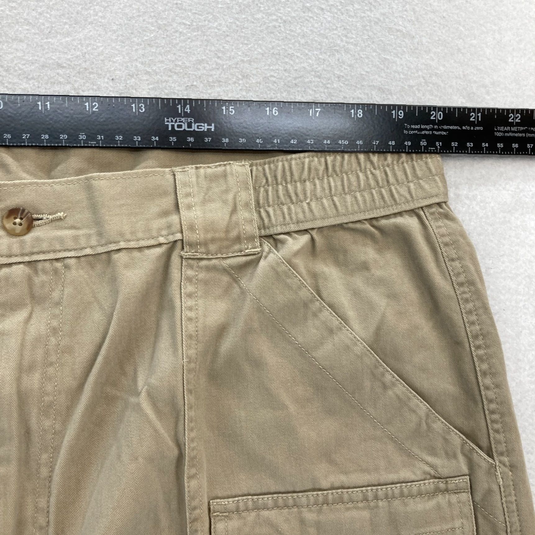 Vintage Vintage Flyers Outdoor Cargo Shorts Mens 40 Brown Canvas Hiking Travel Workwear Size US 40 / EU 56 - 5 Thumbnail