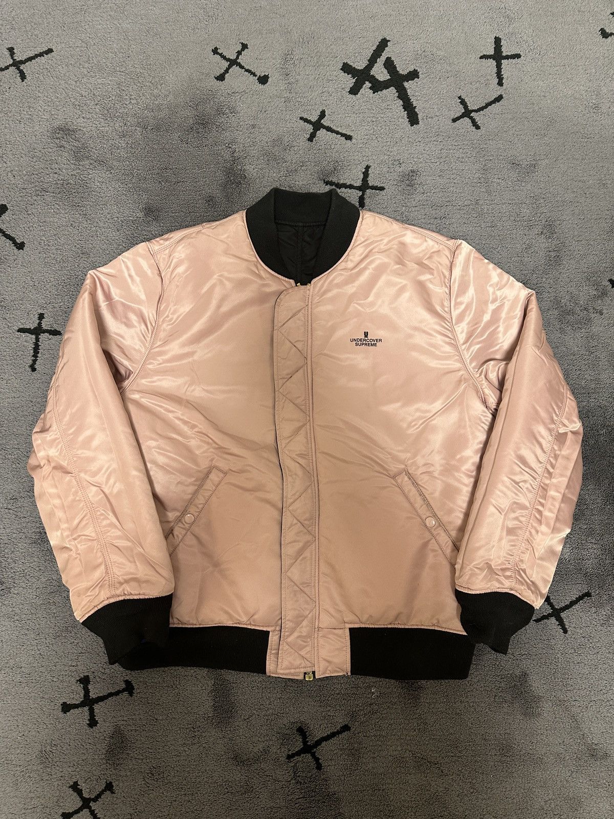 Supreme × Undercover GENERATION FUCK YOU Bomber Size US XL / EU 56 / 4 - 3 Thumbnail