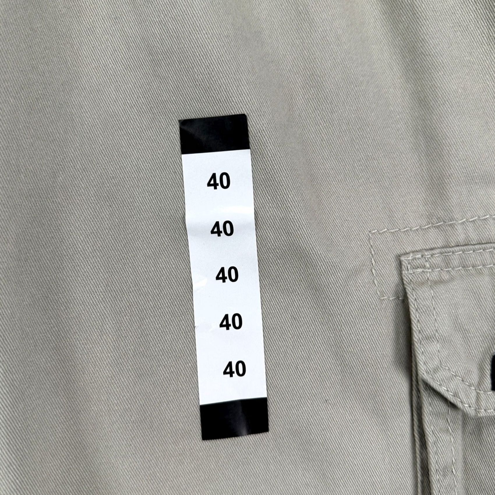 Lee Lee Mens Cargo Shorts 40 Beige Pull On Drawstring Stretch Flat Front Pockets NEW Size US 40 / EU 56 - 6 Thumbnail
