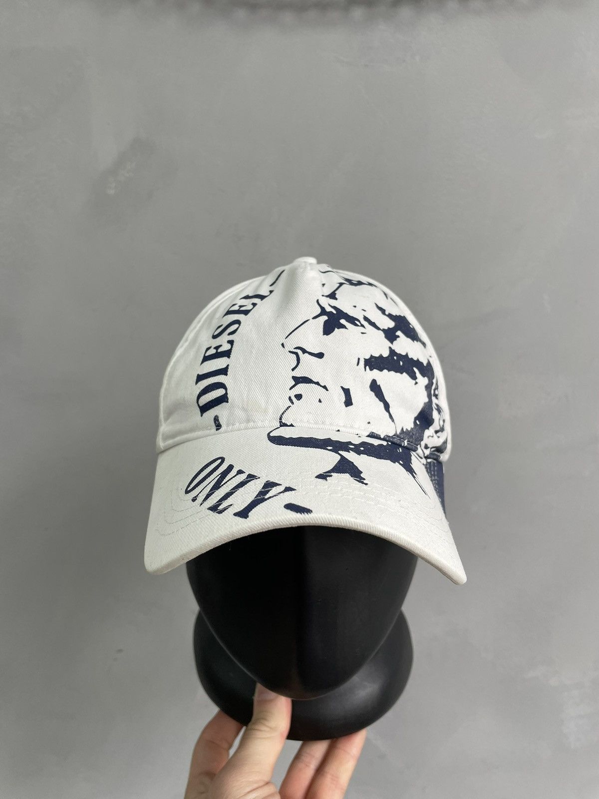 Diesel Vintage y2k big logo diesel hat cap Size ONE SIZE - 6 Thumbnail