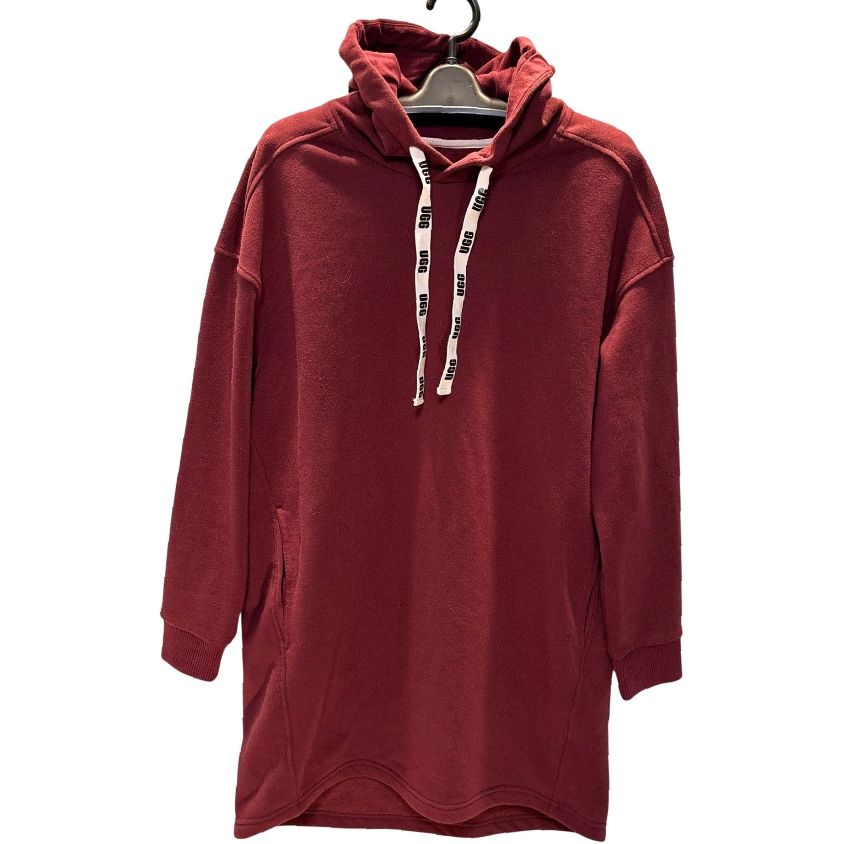 Ugg UGG Dress Hoodie Sweater XL Womens Burgundy Red Fleece Pullover Long Sleeve Drawstring Casual Women’s Knit Size XL / US 12-14 / IT 48-50 - 2 Thumbnail