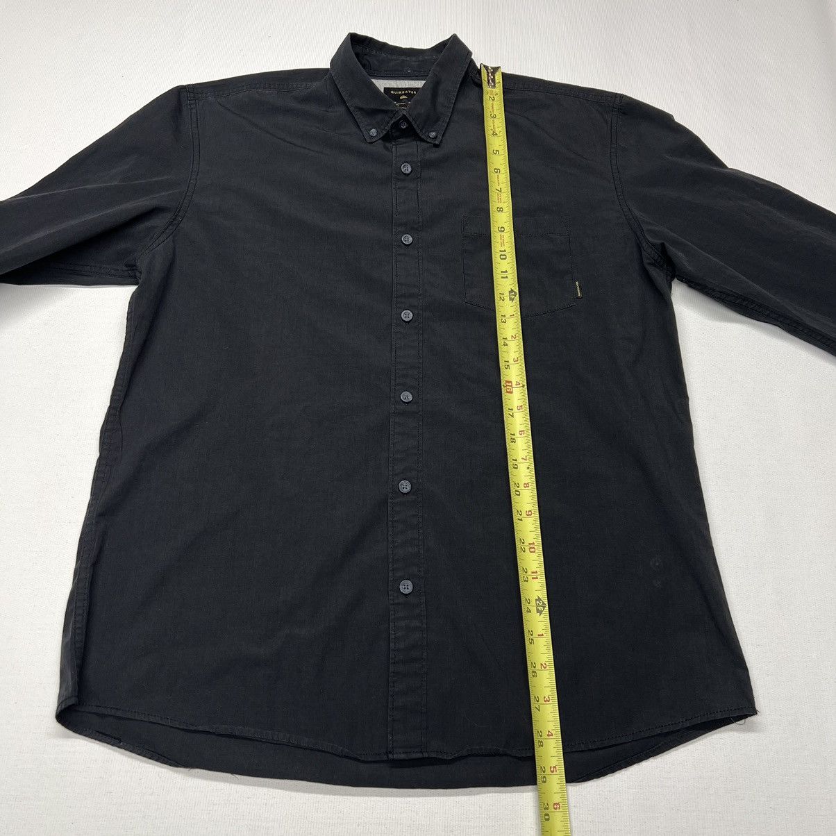 Quiksilver Quiksilver Button Down Shirt Black Modern Fit Long Sleeve Size US L / EU 52-54 / 3 - 17 Thumbnail