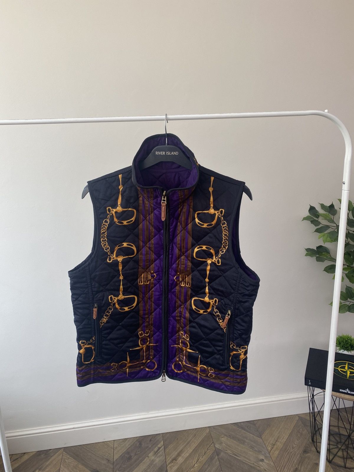 Ralph Lauren Vintage Ralph Lauren green label women's reversible vest Size L / US 10 / IT 46 - 2 Thumbnail