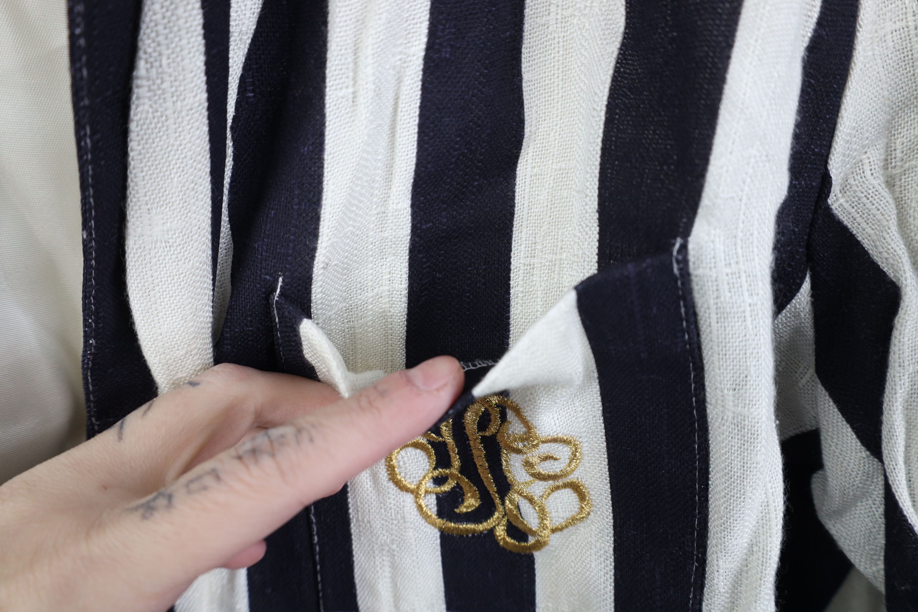 Vintage Vintage 90s Streetwear Gabardine Boat Blazer Jacket Coat USA Size XL / US 12-14 / IT 48-50 - 5 Thumbnail