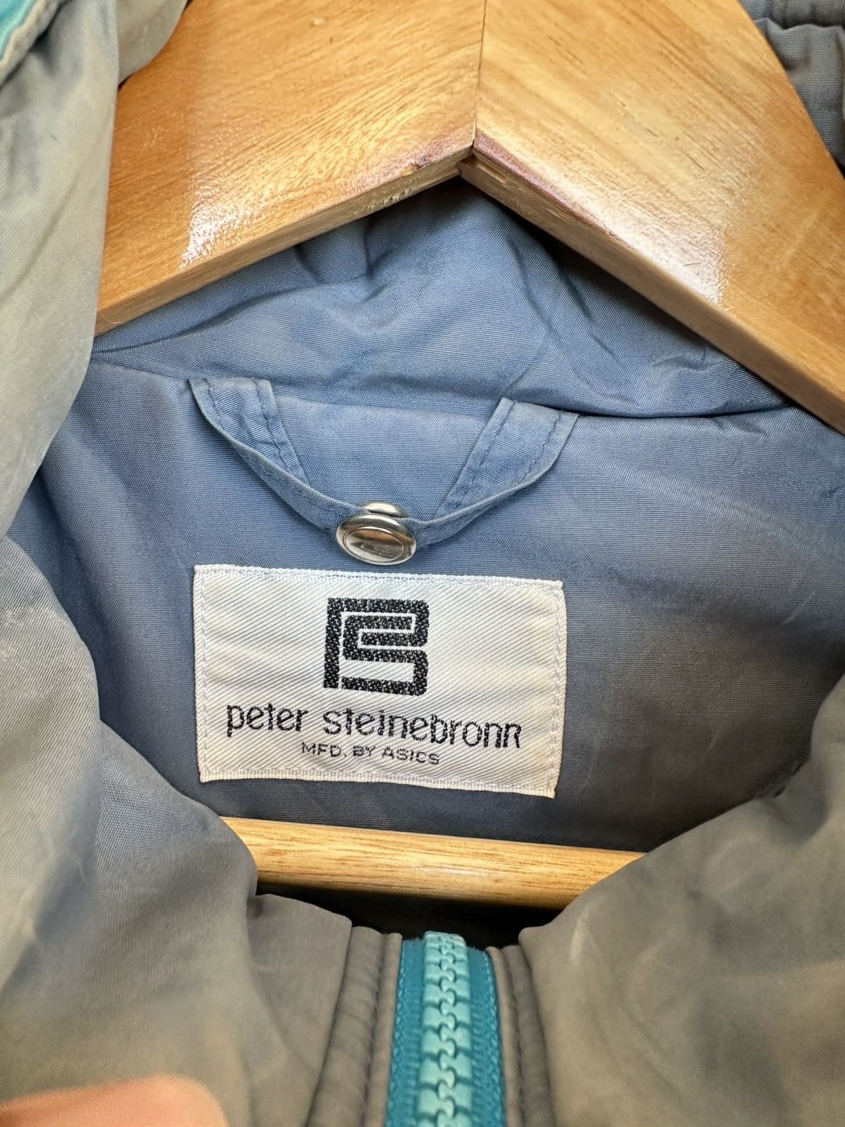 Vintage 👹Vintage Peter Steinebronn Asics Light Puffer Bomber Jacket Size US M / EU 48-50 / 2 - 9 Thumbnail