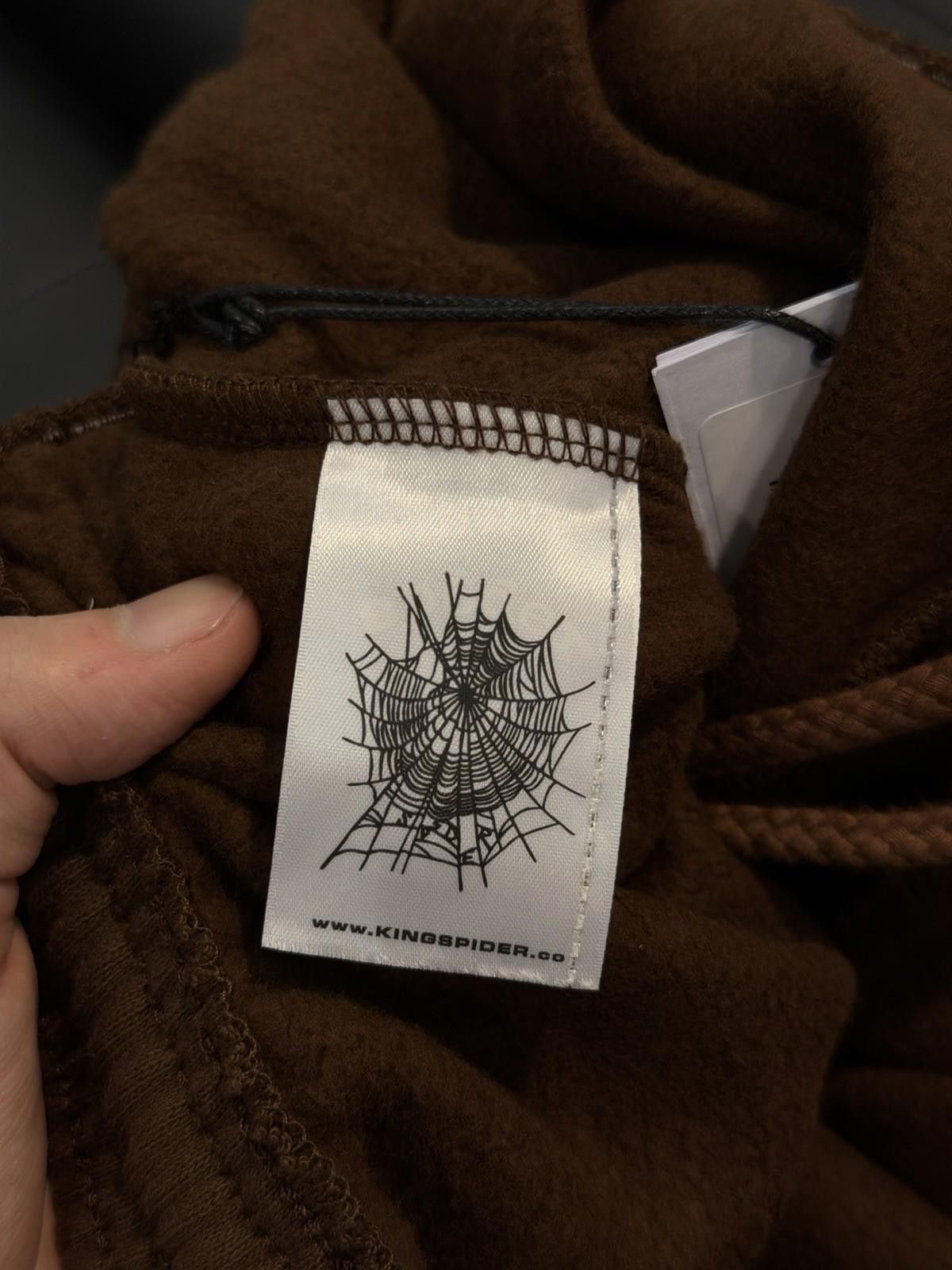 Sp5der Size M - Sp5der Worldwide Brown Crystal Sweatpants Spider Size US 32 / EU 48 - 8 Thumbnail