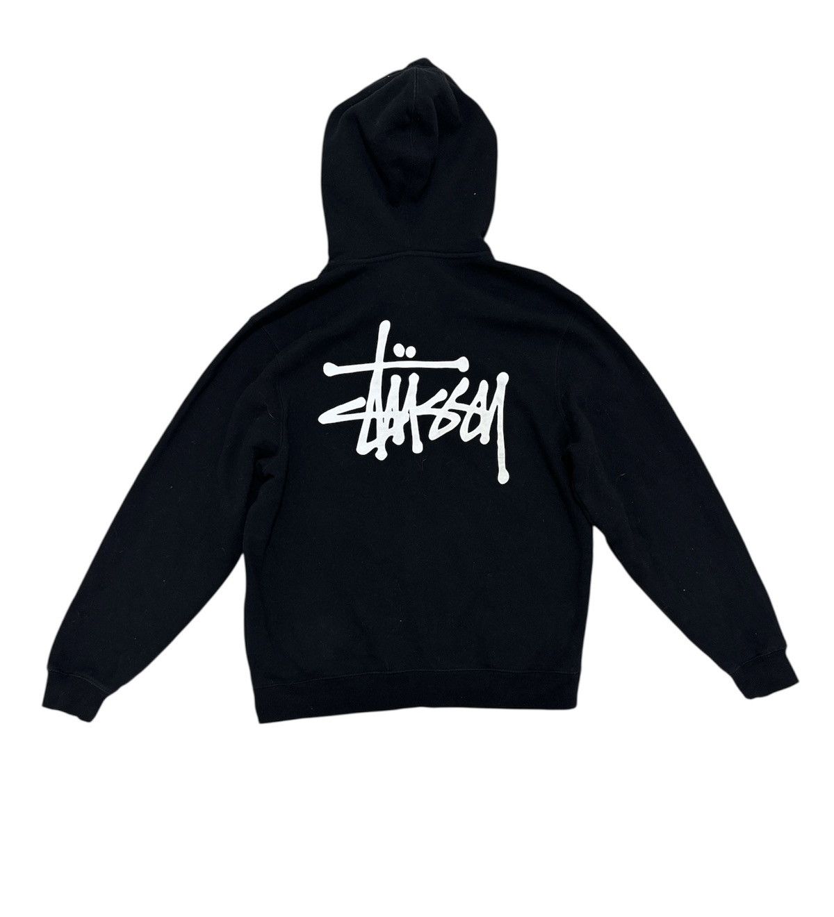 Stussy Stussy Zipper Hoodie Big Logo Design Size US S / EU 44-46 / 1 - 1 Thumbnail