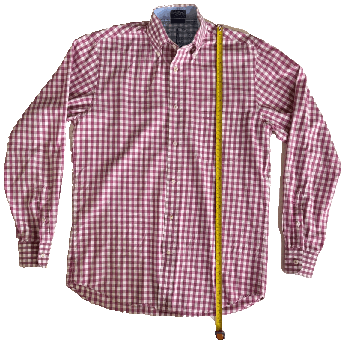 Paul & Shark Paul & Shark Red Check Cotton Button Down Gingham Mens Size US M / EU 48-50 / 2 - 3 Thumbnail