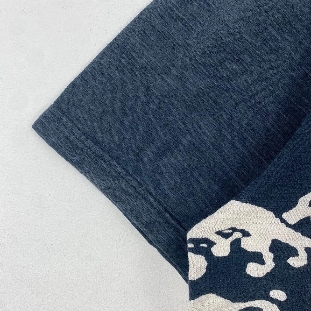 Indigo Japanese Traditional Indigo Great Wave Graphic Tee Shirt Size US M / EU 48-50 / 2 - 4 Thumbnail