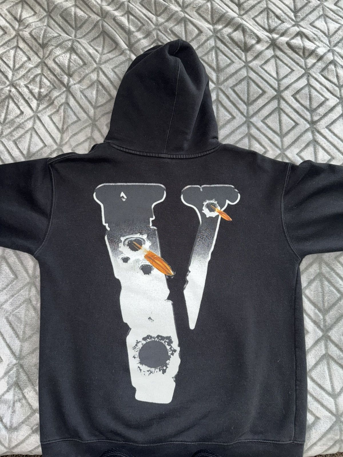 Vlone Vlone Hoodie “Pop Smoke Hawk Em” Size US M / EU 48-50 / 2 - 2 Thumbnail