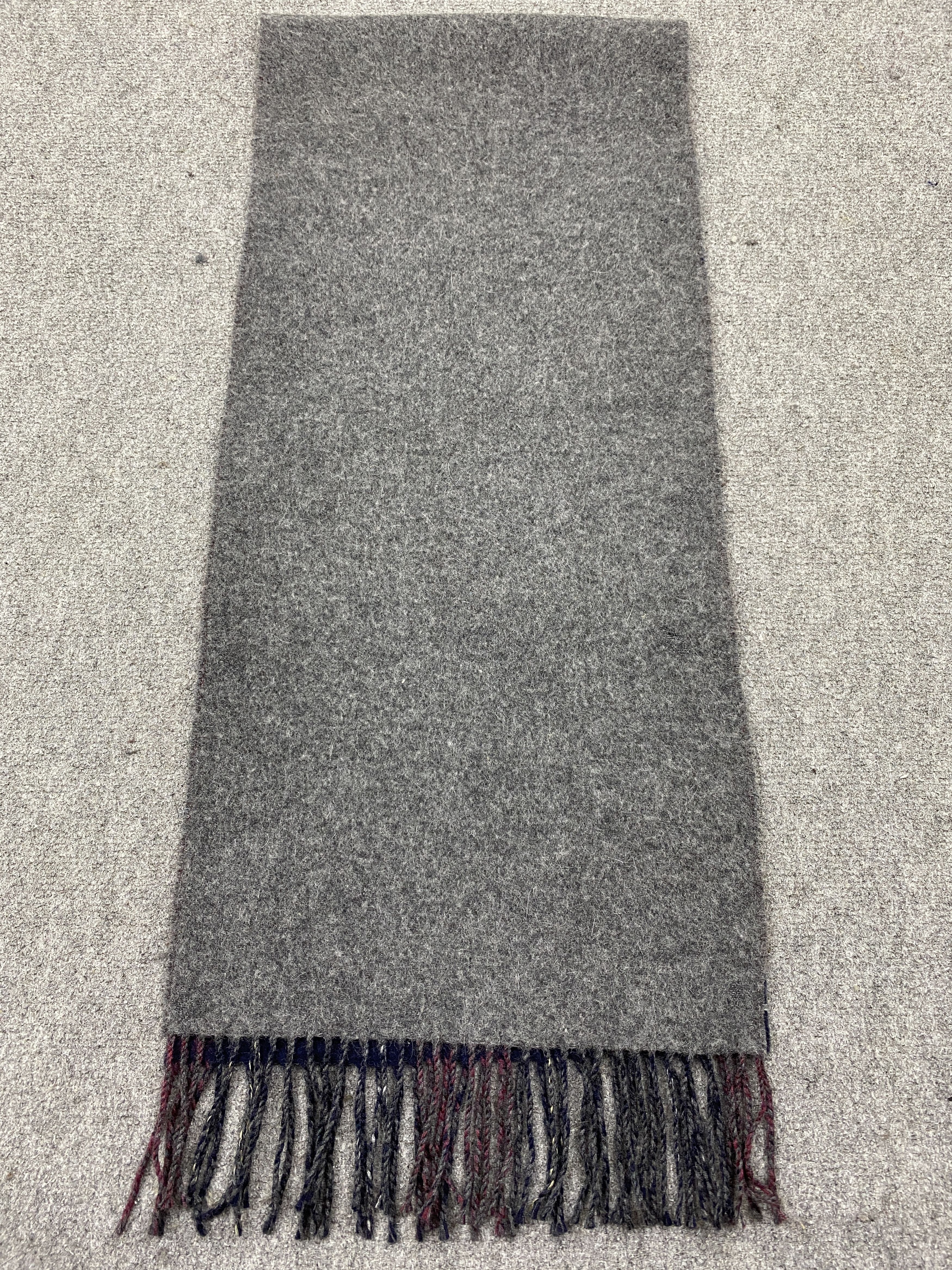 S.T. Dupont S.T Dupont Wool Scarf Muffler Neckwear SC0244 Size ONE SIZE - 6 Thumbnail