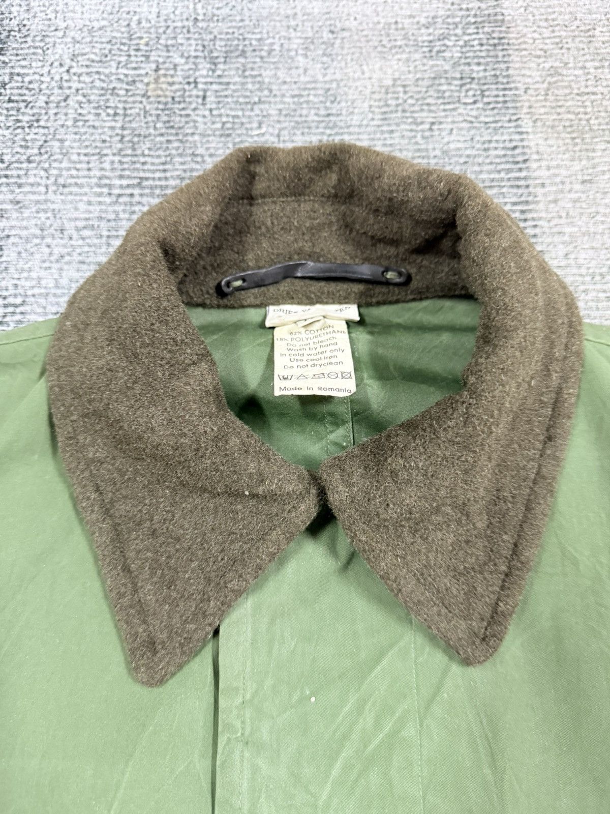 Dries Van Noten Dries Van Noten PU Waterproof Olive Green Field Jacket Size US M / EU 48-50 / 2 - 22 Thumbnail