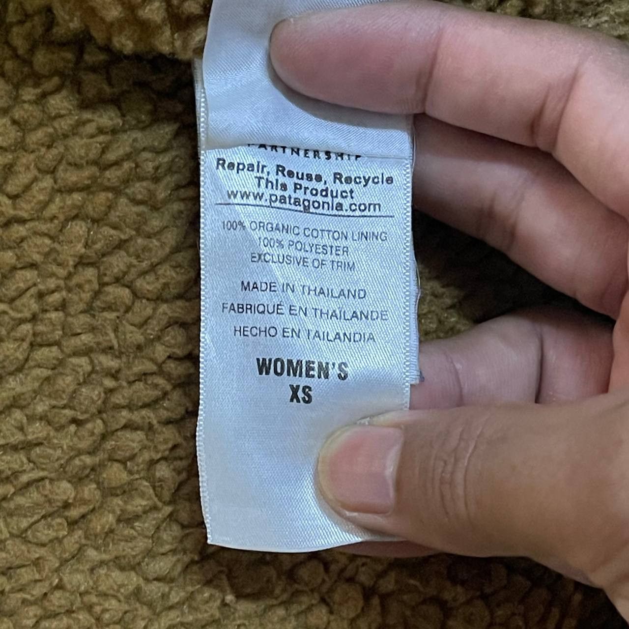 Patagonia Vintage Patagonia Parka Fishtail Sherpa Jacket Size XS / US 0-2 / IT 36-38 - 10 Thumbnail