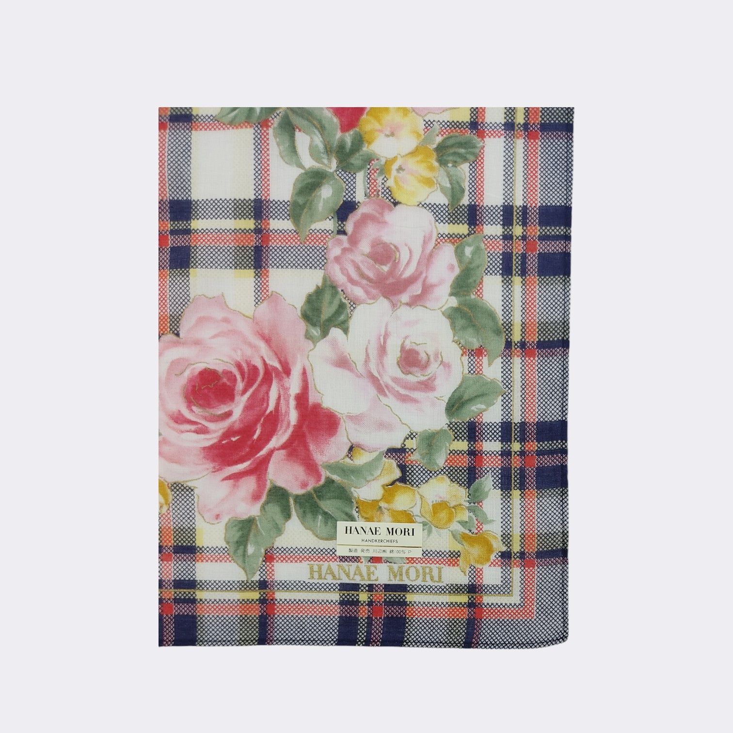 Hanae Mori Vintage Hanae Mori Handkerchief Neckerchief Bandana H097M Size ONE SIZE - 3 Thumbnail