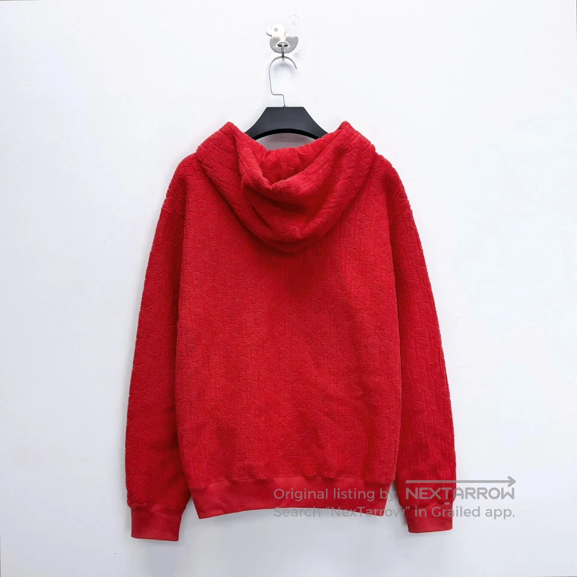 Dior Dior Oblique Red Printed Hoodie. Size US M / EU 48-50 / 2 - 2 Thumbnail