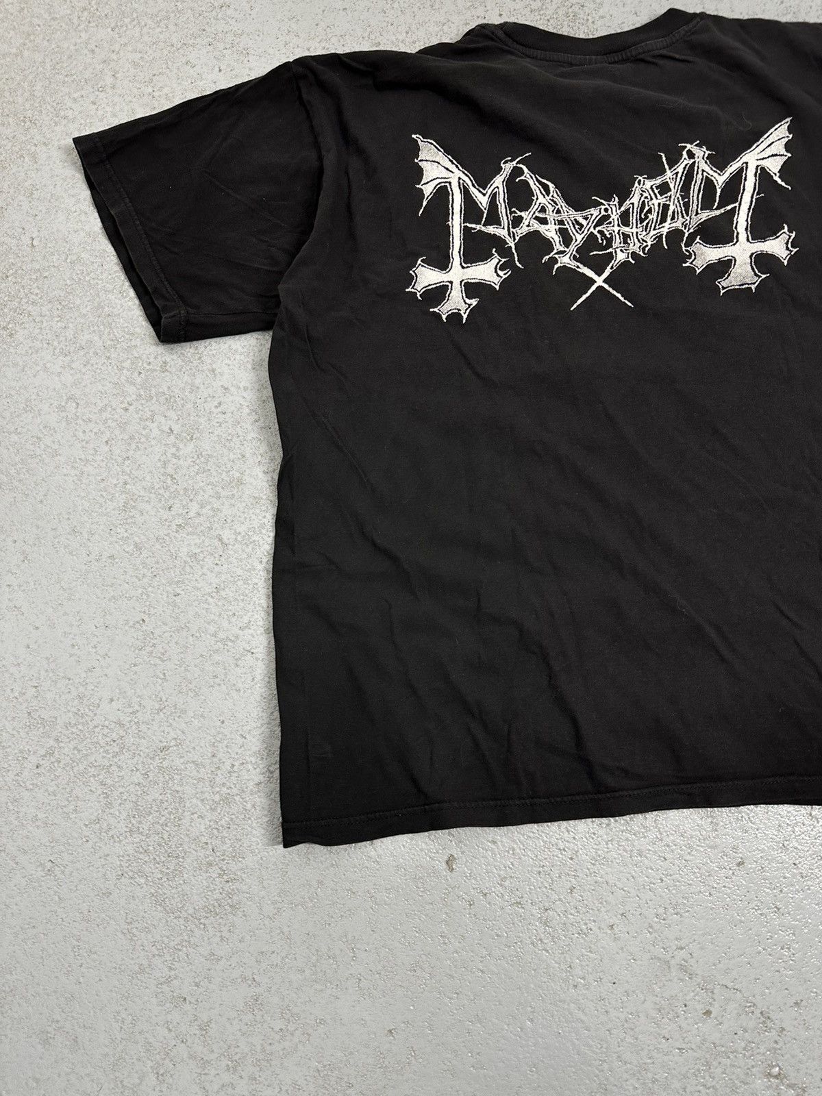 Band Tees Mayhem Ordo Ad Chaos Rock T-Shirt Size US XXL / EU 58 / 5 - 13 Thumbnail