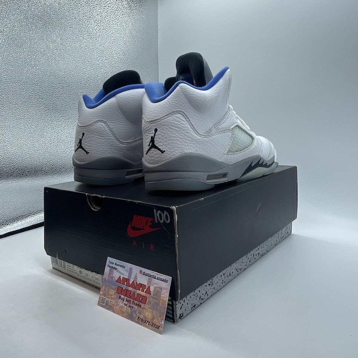 Jordan Brand Air Jordan 5 stealth 2.0 Size US 6.5 / EU 39-40 - 5 Thumbnail
