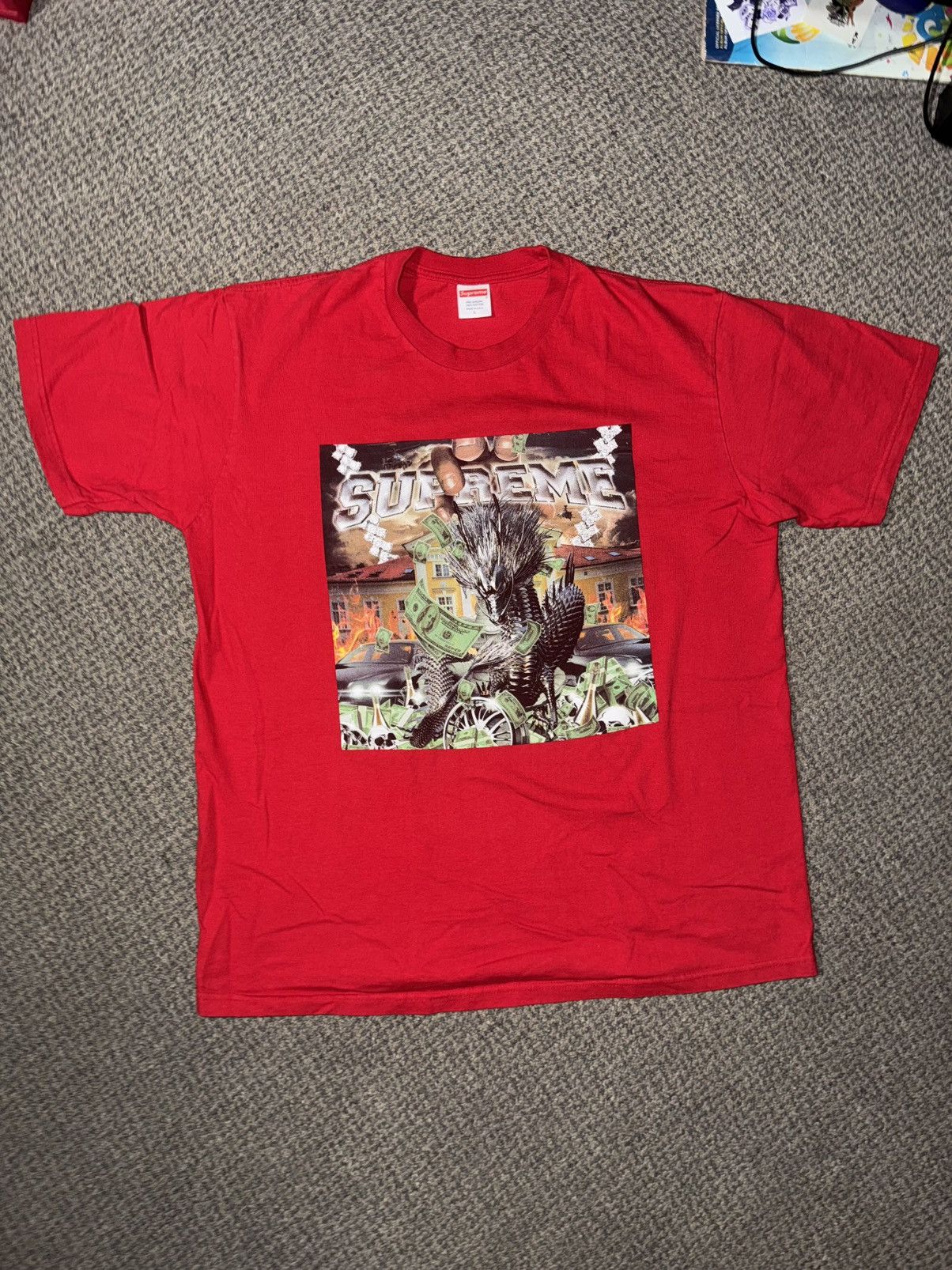 Supreme Dragon Tee | Grailed