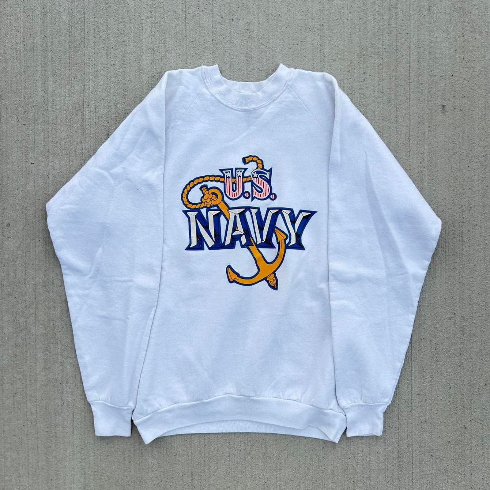 Other Vintage us navy crewneck sweatshirt Size US XL / EU 56 / 4 - 1 Thumbnail