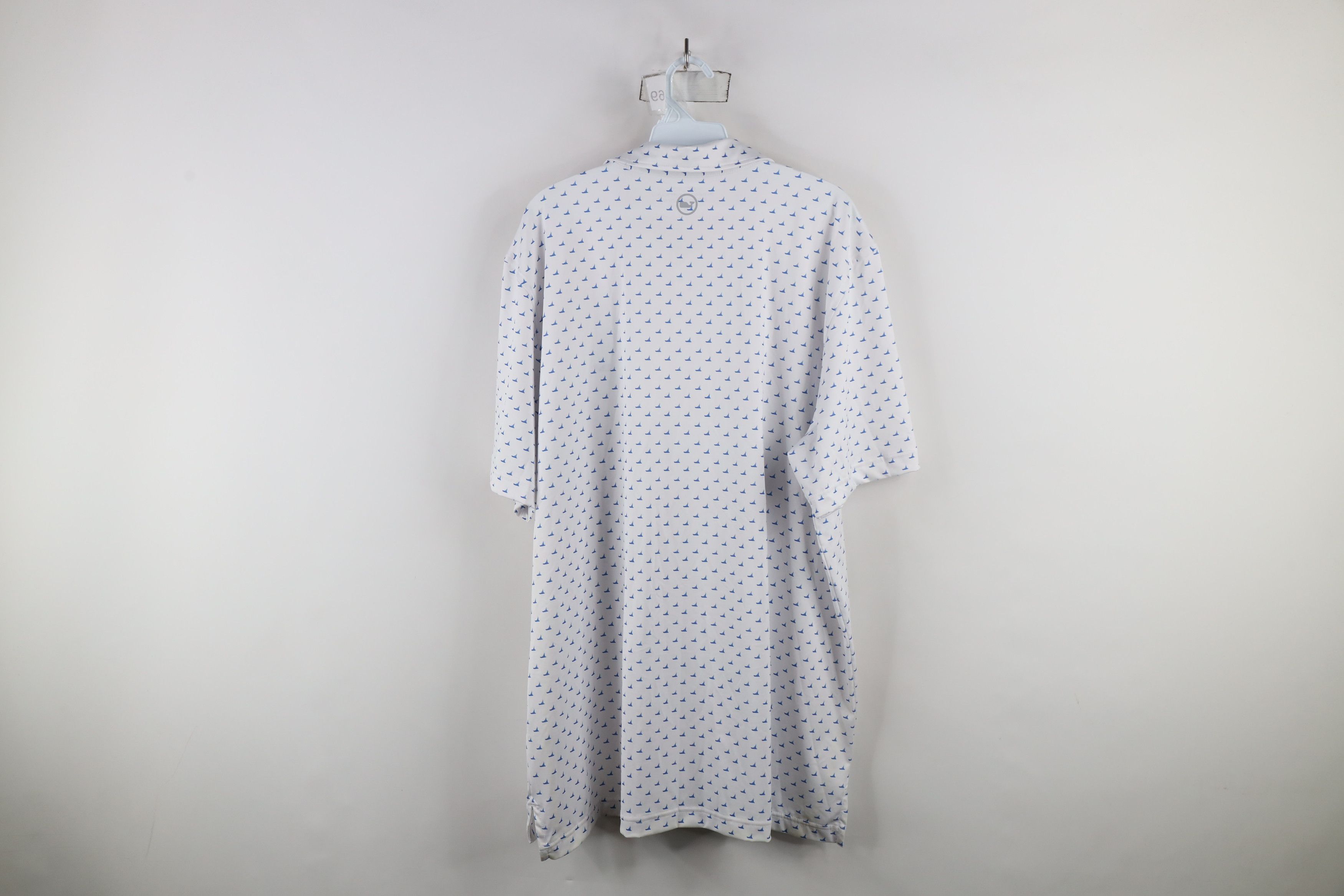 Vineyard Vines × Vintage Vineyard Vines Go Sankaty Sailboat All Over Print Whale Polo Size US XL / EU 56 / 4 - 10 Thumbnail