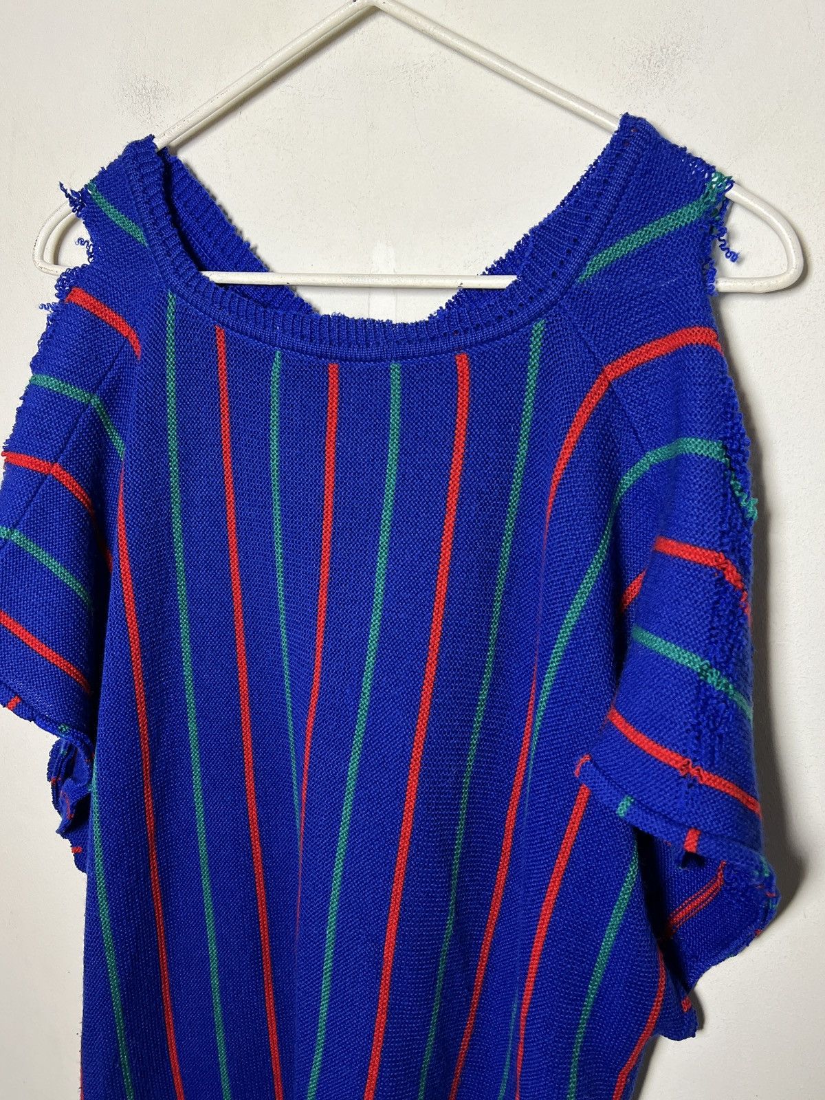 Burberry burberry y2k hand deconstructed trashed sweater vintage 1/1 Size US L / EU 52-54 / 3 - 12 Thumbnail