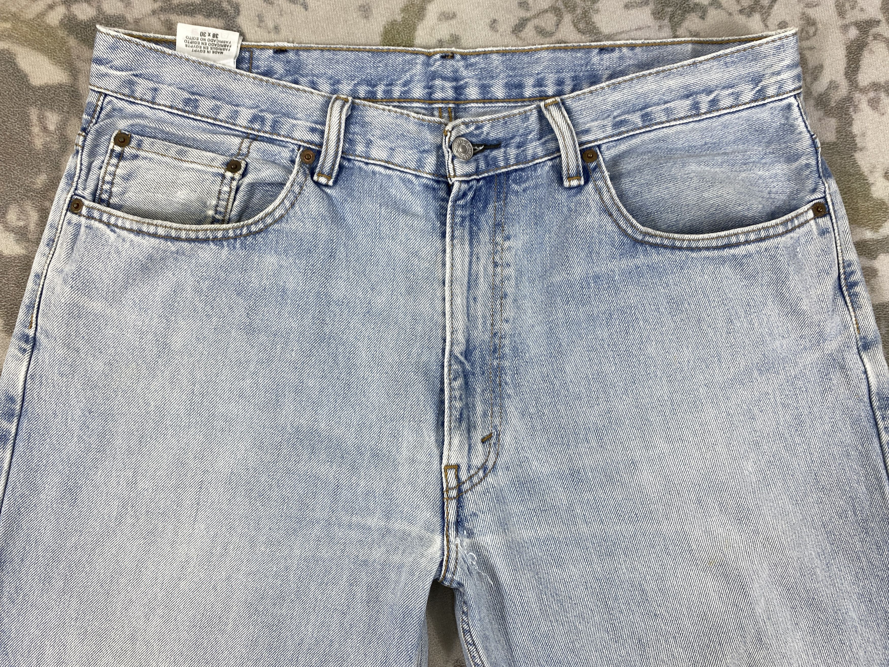 Levi's Light Wash Vintage Levi's 550 Denim 37 x 28.5 -JN709 Size US 37 - 3 Thumbnail