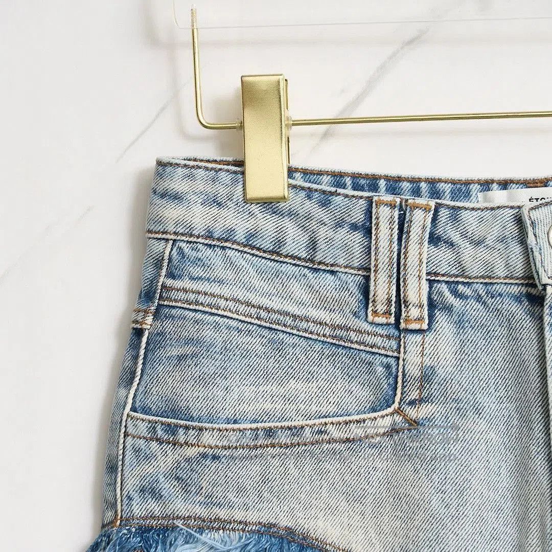 Isabel Marant Etoile Isabel Marant Etoile Women's Fringe Denim Shorts. Size 35" - 7 Thumbnail