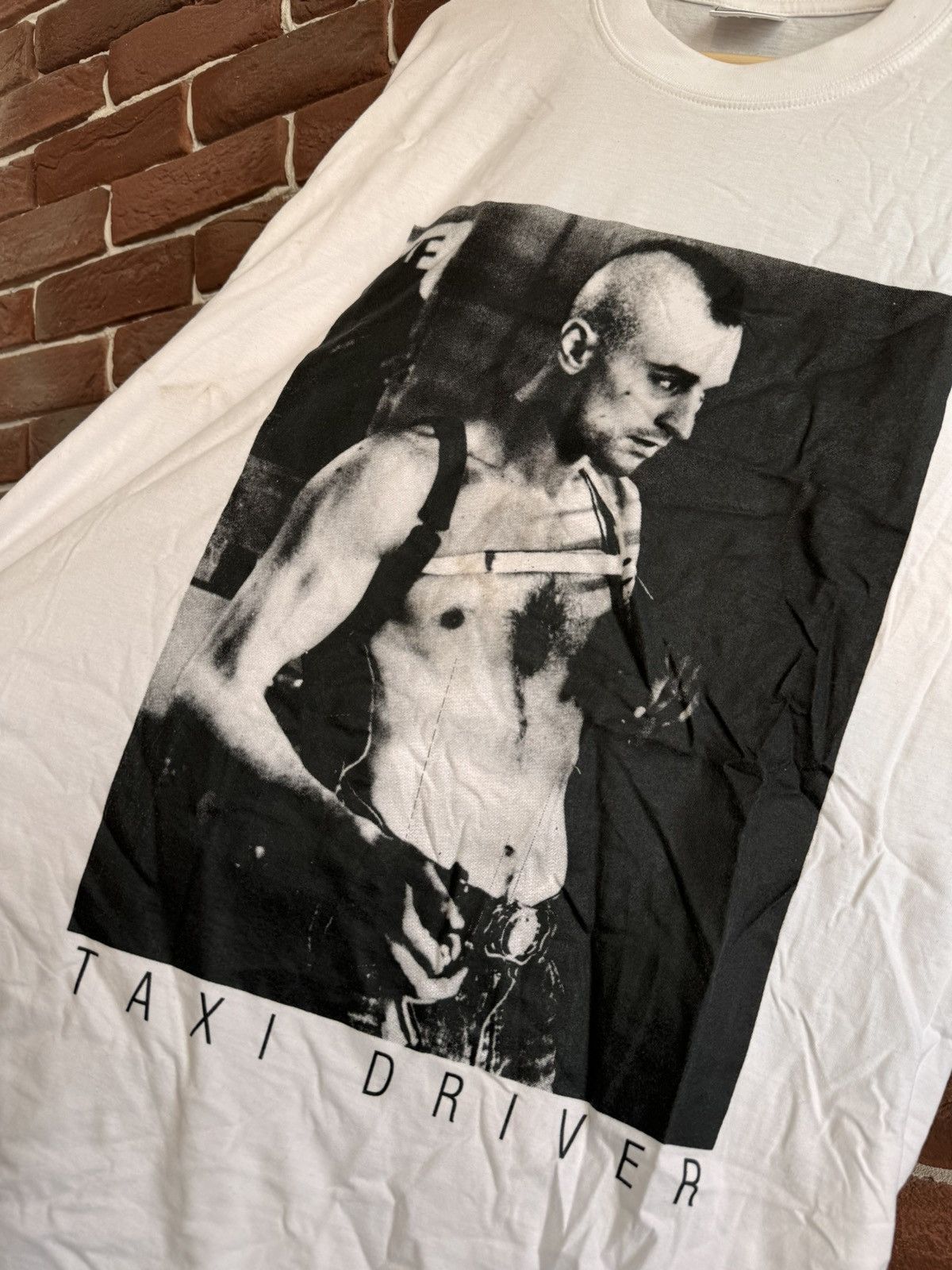 Vintage Taxi Driver 90s Vintage m Movie Promo Tee Robert De Niro XL Size US XL / EU 56 / 4 - 4 Thumbnail