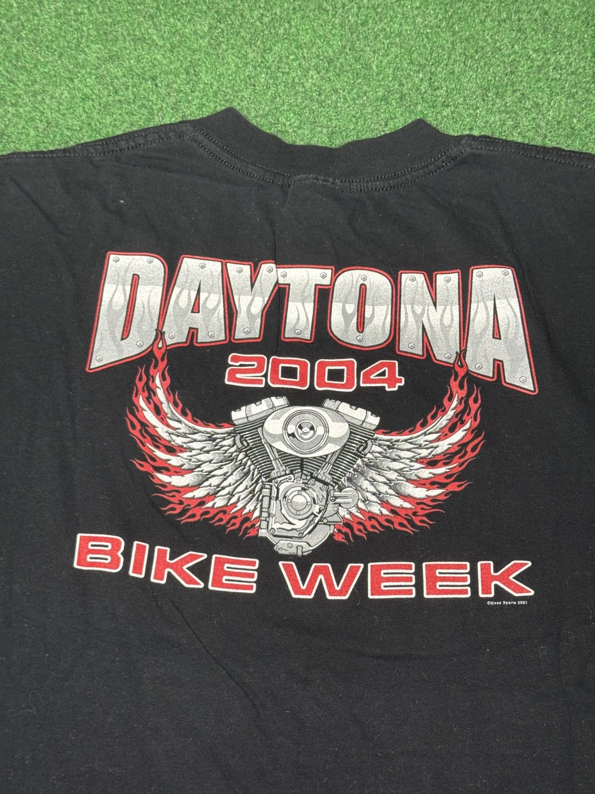 Vintage Vintage Daytona Beach Bike Week Y2K Biker XL 23x26 T Shirt Size US XL / EU 56 / 4 - 4 Thumbnail