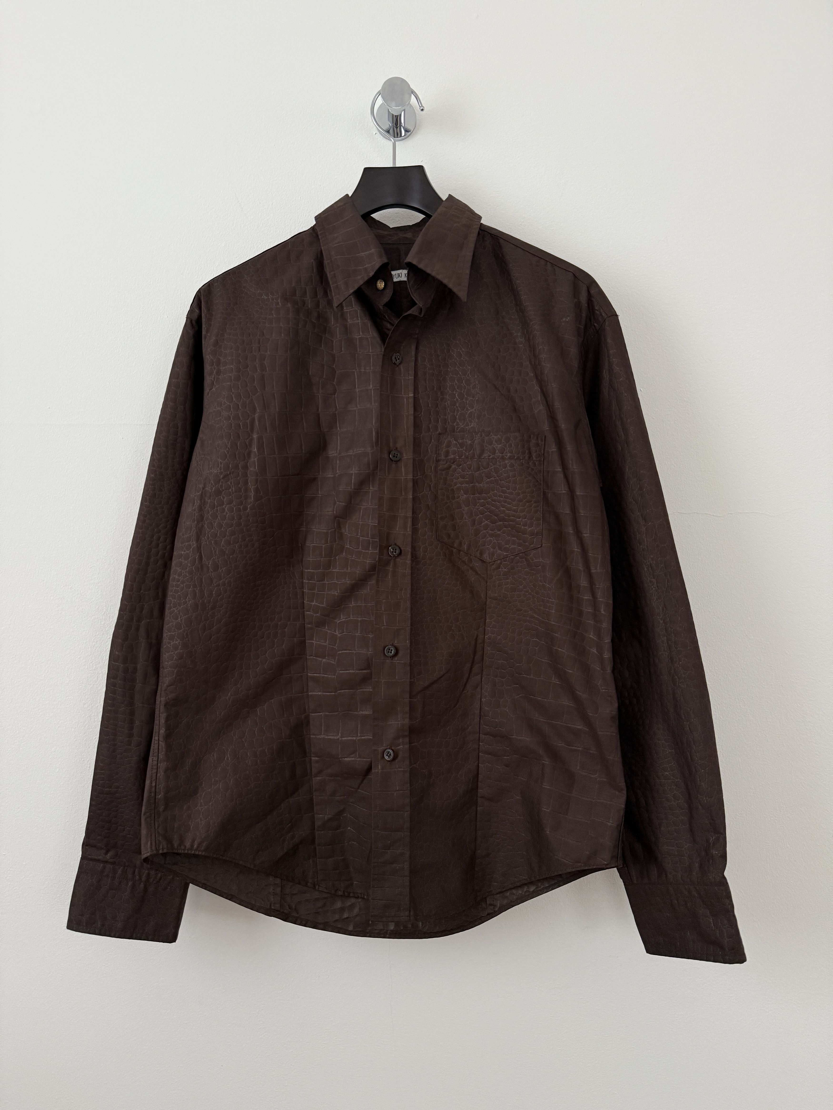 Yoshiyuki Konishi Textured Button Up Shirt Size US S / EU 44-46 / 1 - 1 Thumbnail